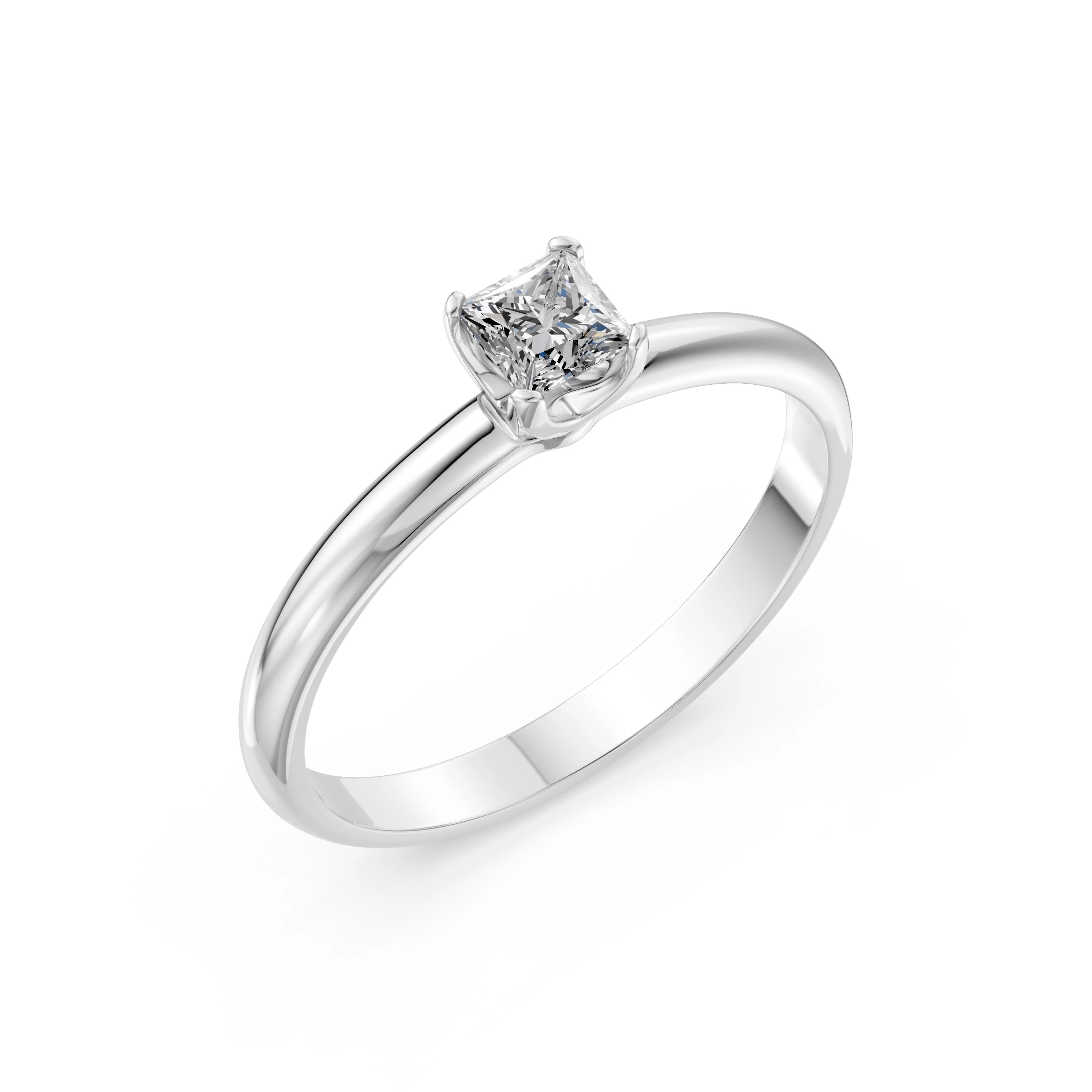Solitaire Ring, 0.4 ct — 101-10110(0.40)PR