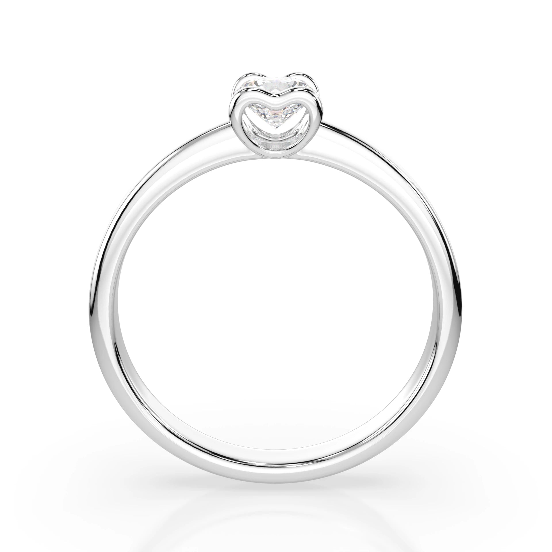 Solitaire Ring (Round), 0.3 ct — 101-10013(4.2)