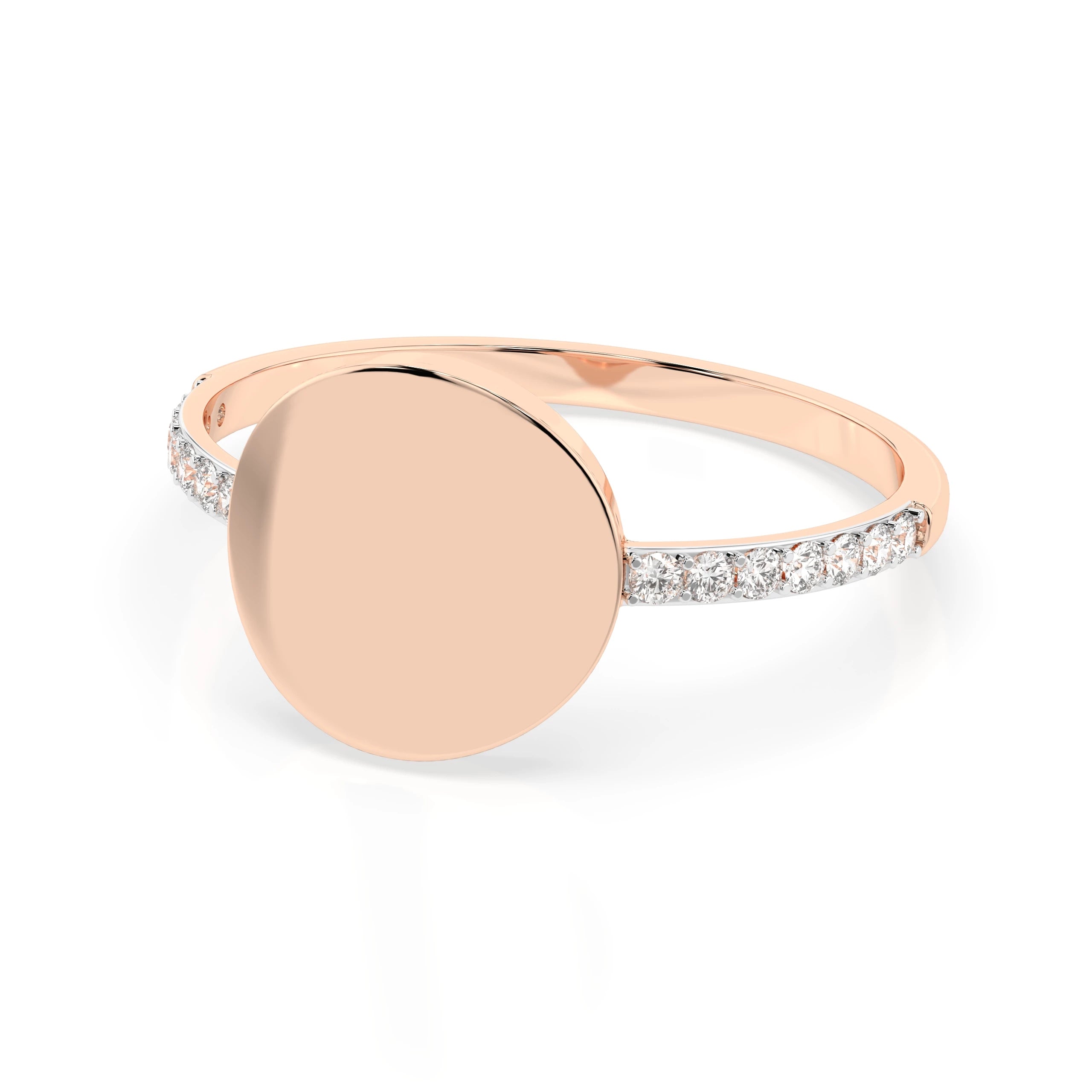 Minimalism Ring (Round), 0.14 ct — 101-10067