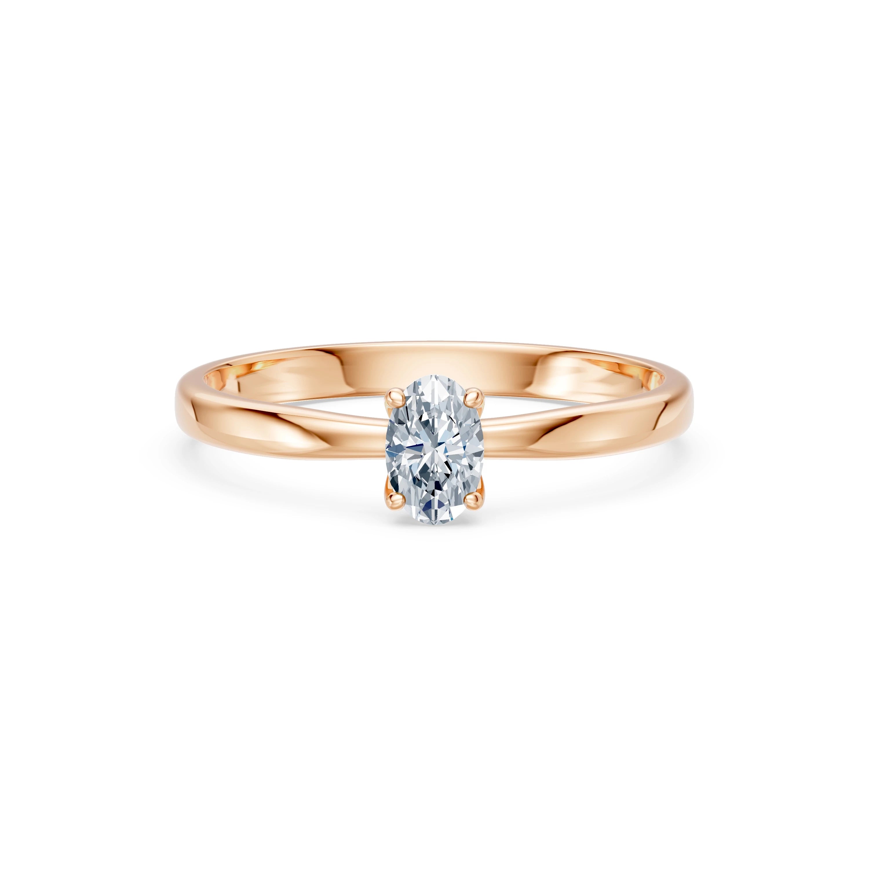 Solitaire Ring, 0.3 ct — 101-10194(0.30)OV