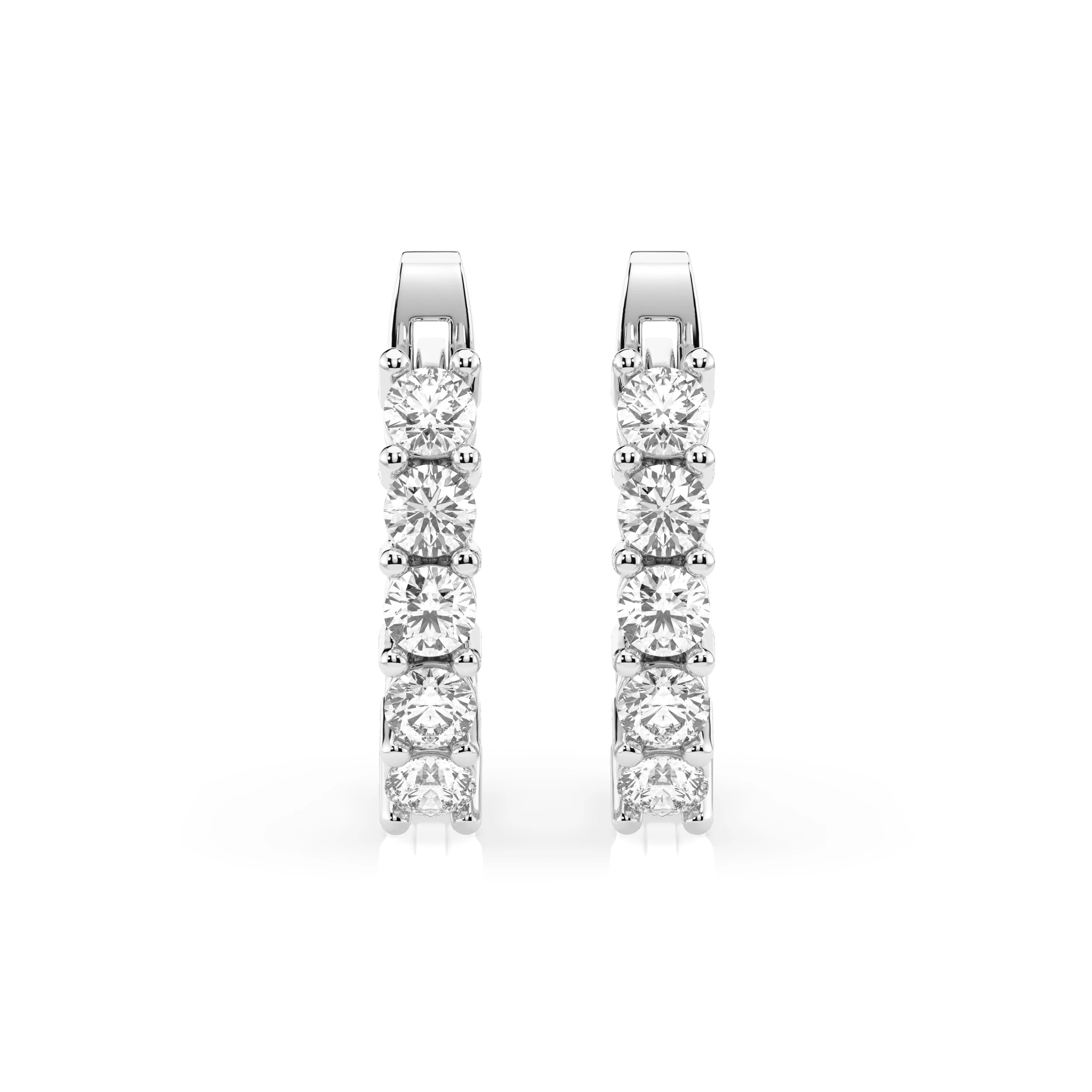 Eternity Earring (Round), 0.6 ct — 102-10098(2.5)