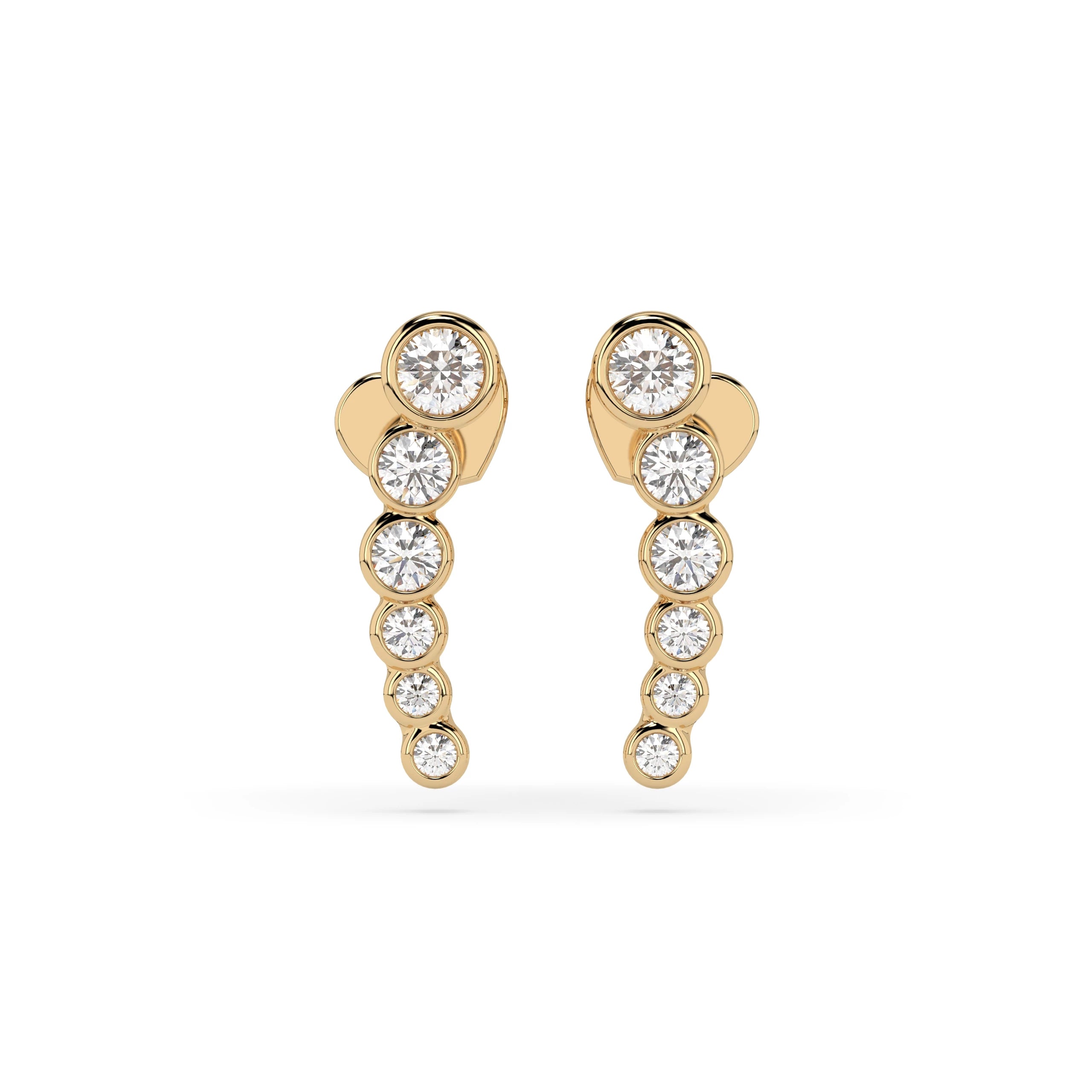 Eternity Earring (Round), 0.03 ct — 102-10031