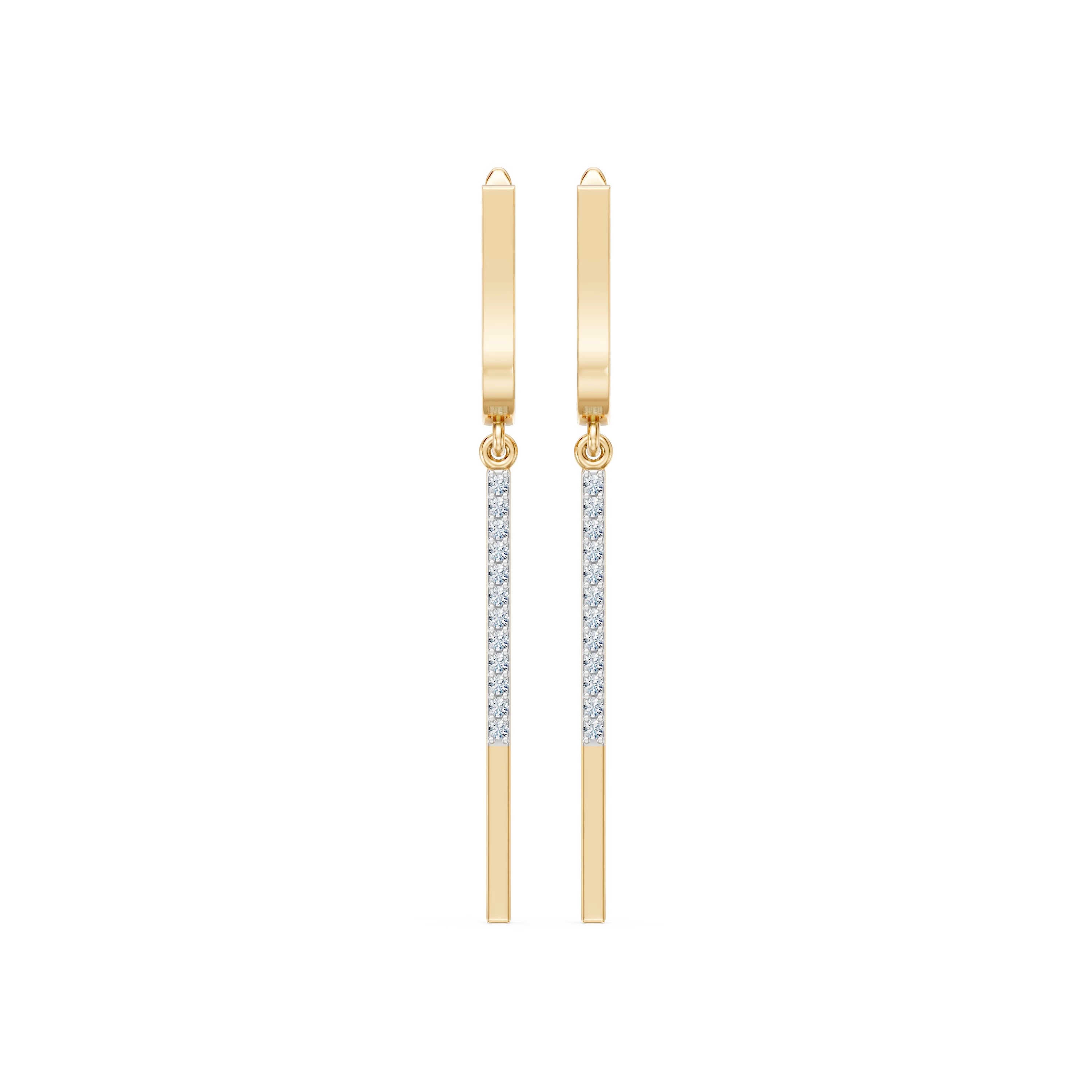 Minimalism Earring, 0.14 ct — 102-10129/6