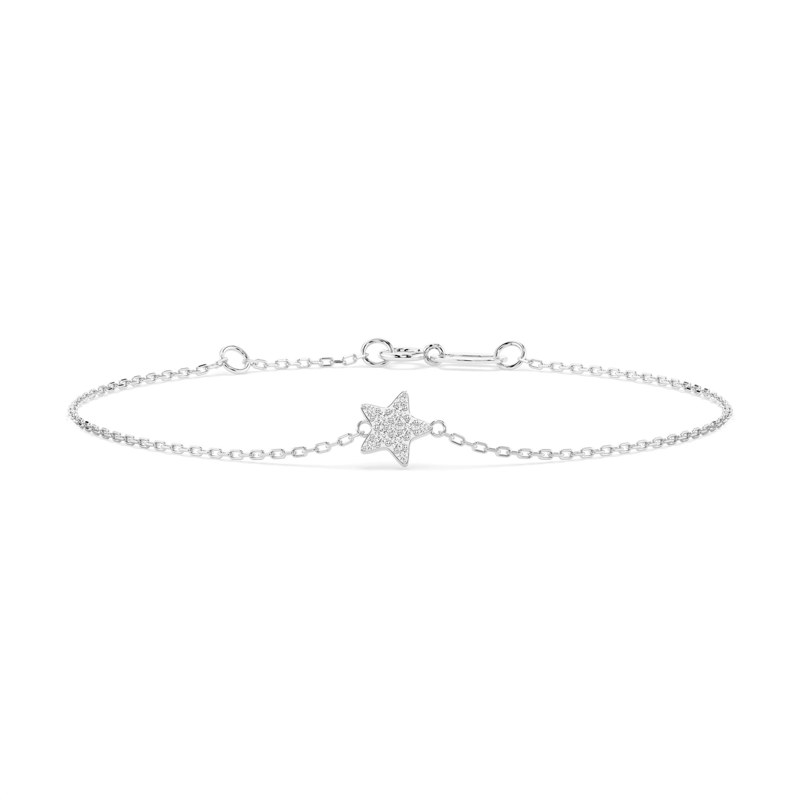 Minimalism Bracelet (Round), 0.03 ct — 105-10013