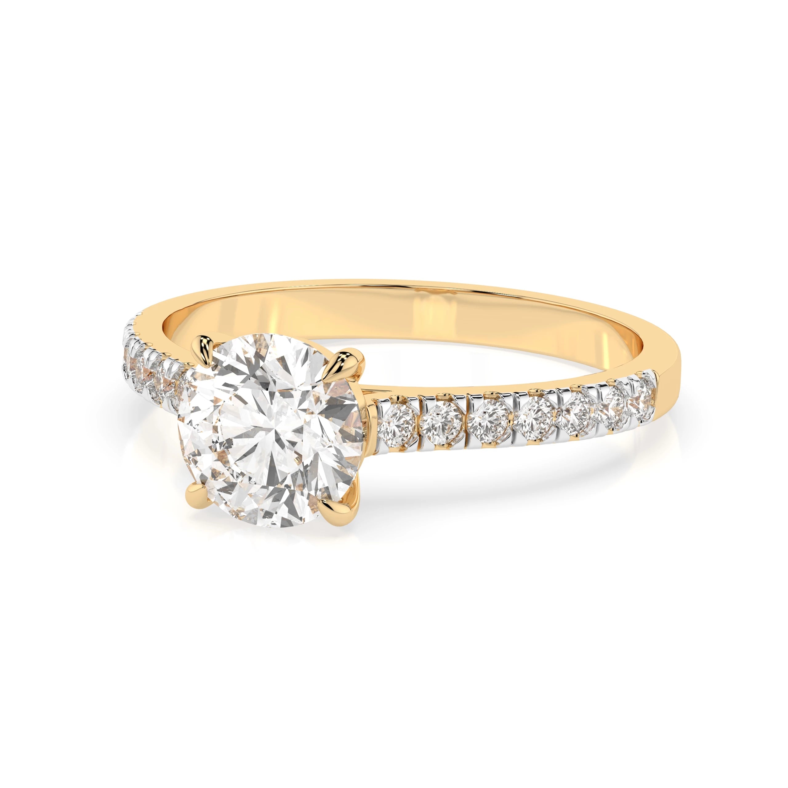 Solitaire Eternity Ring (Round), 0.7 ct — 101-10094(5.7)