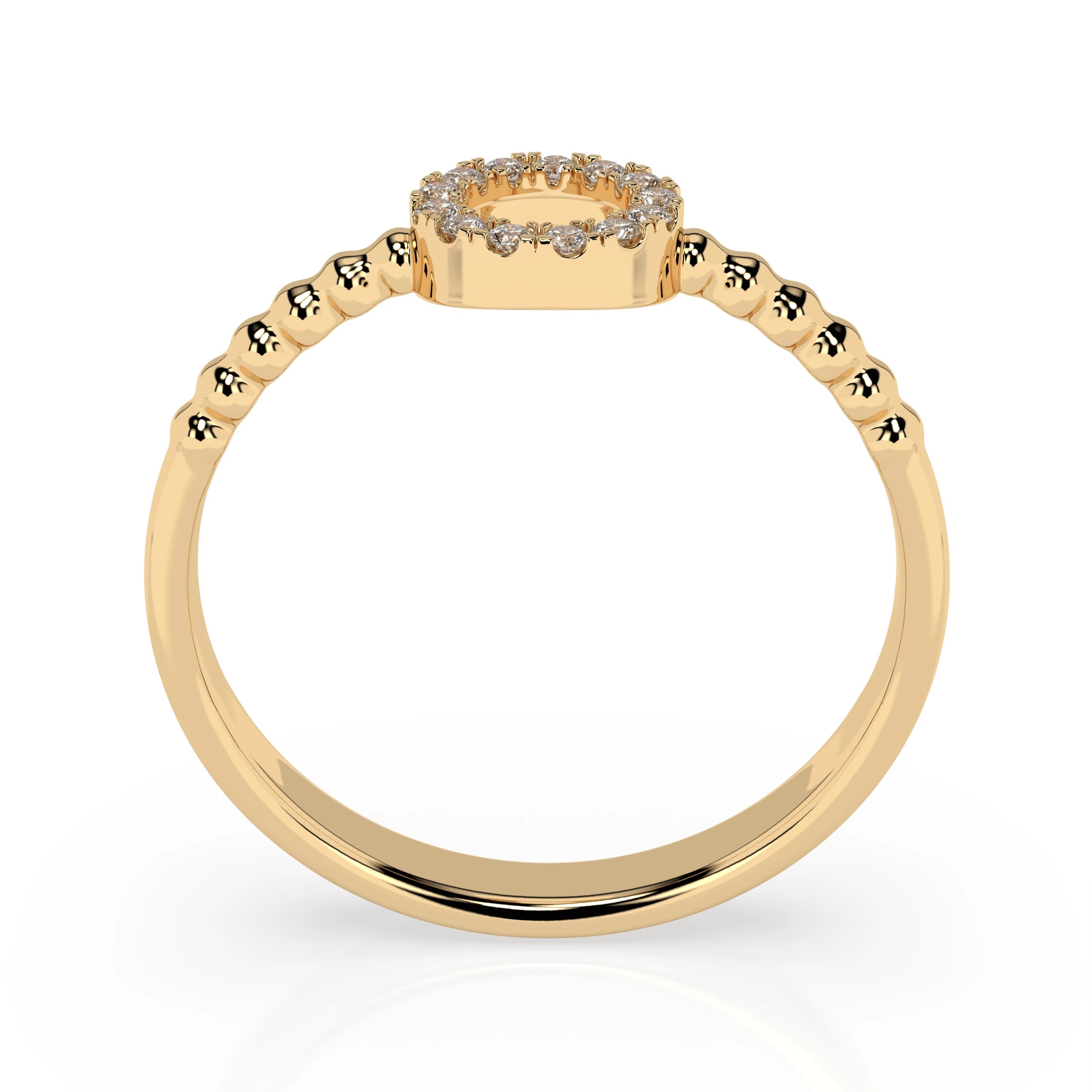 Minimalism Ring (Round), 0.08 ct — 101-10055