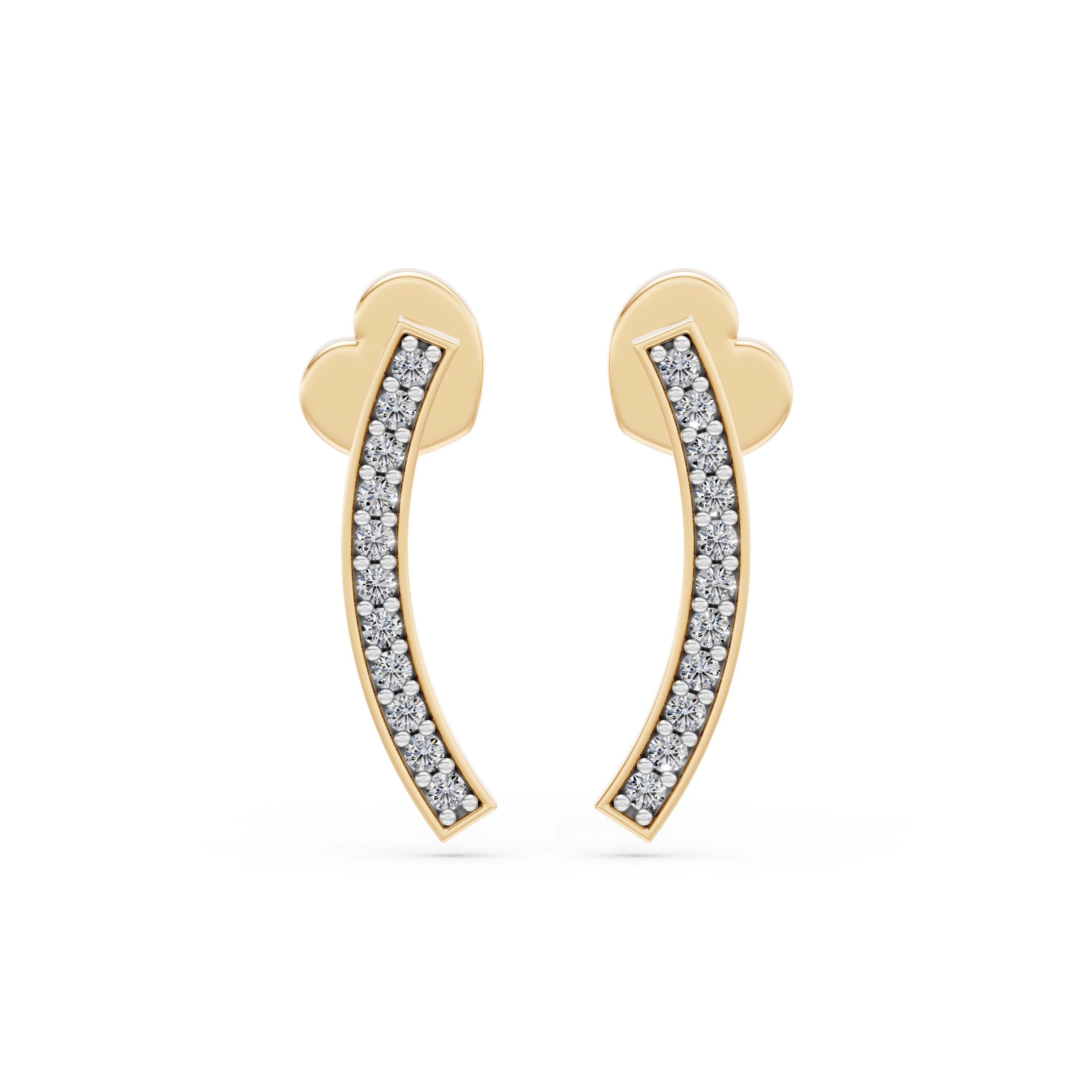 Minimalism Earring, 0.13 ct — 102-10065