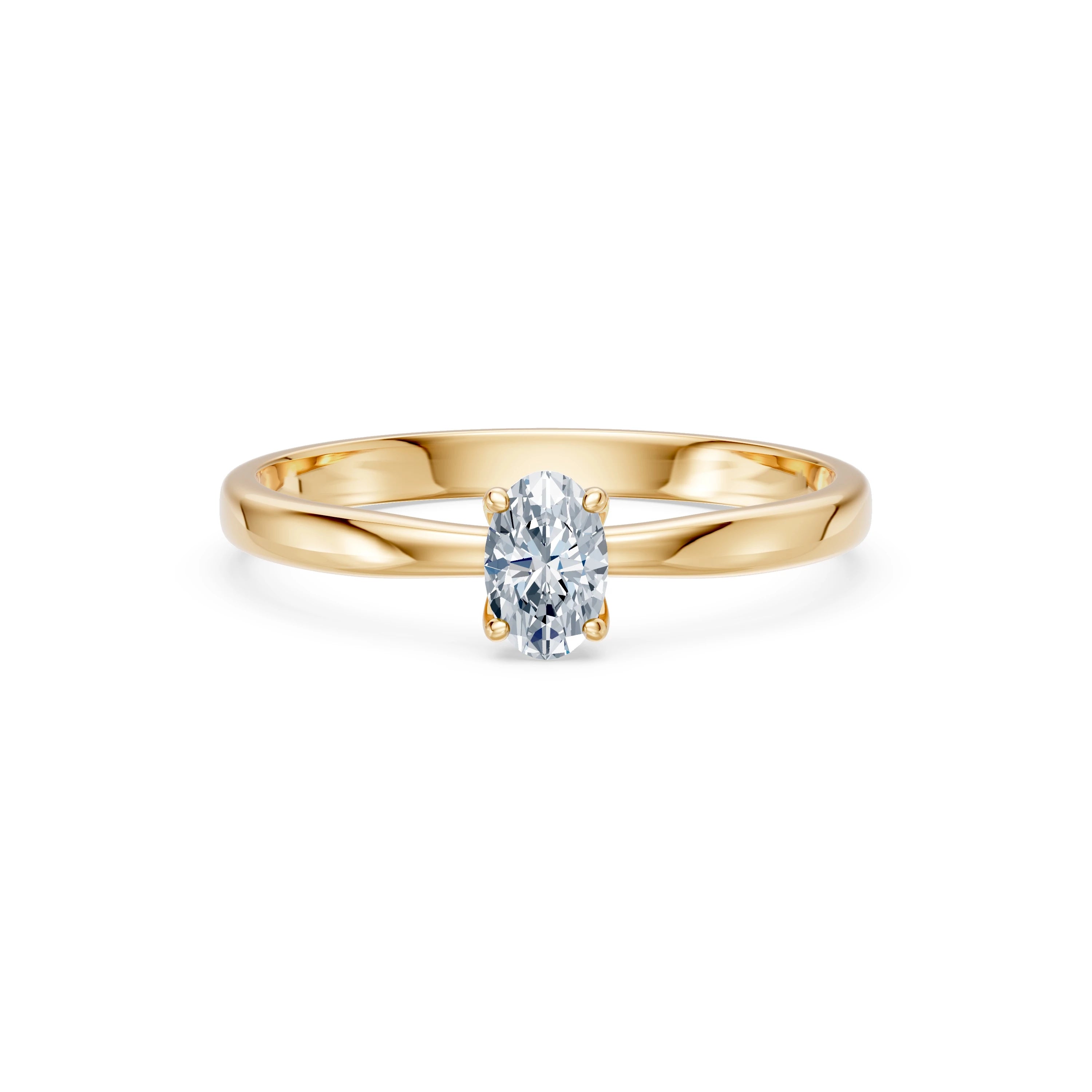 Solitaire Ring, 0.3 ct — 101-10194(0.30)OV