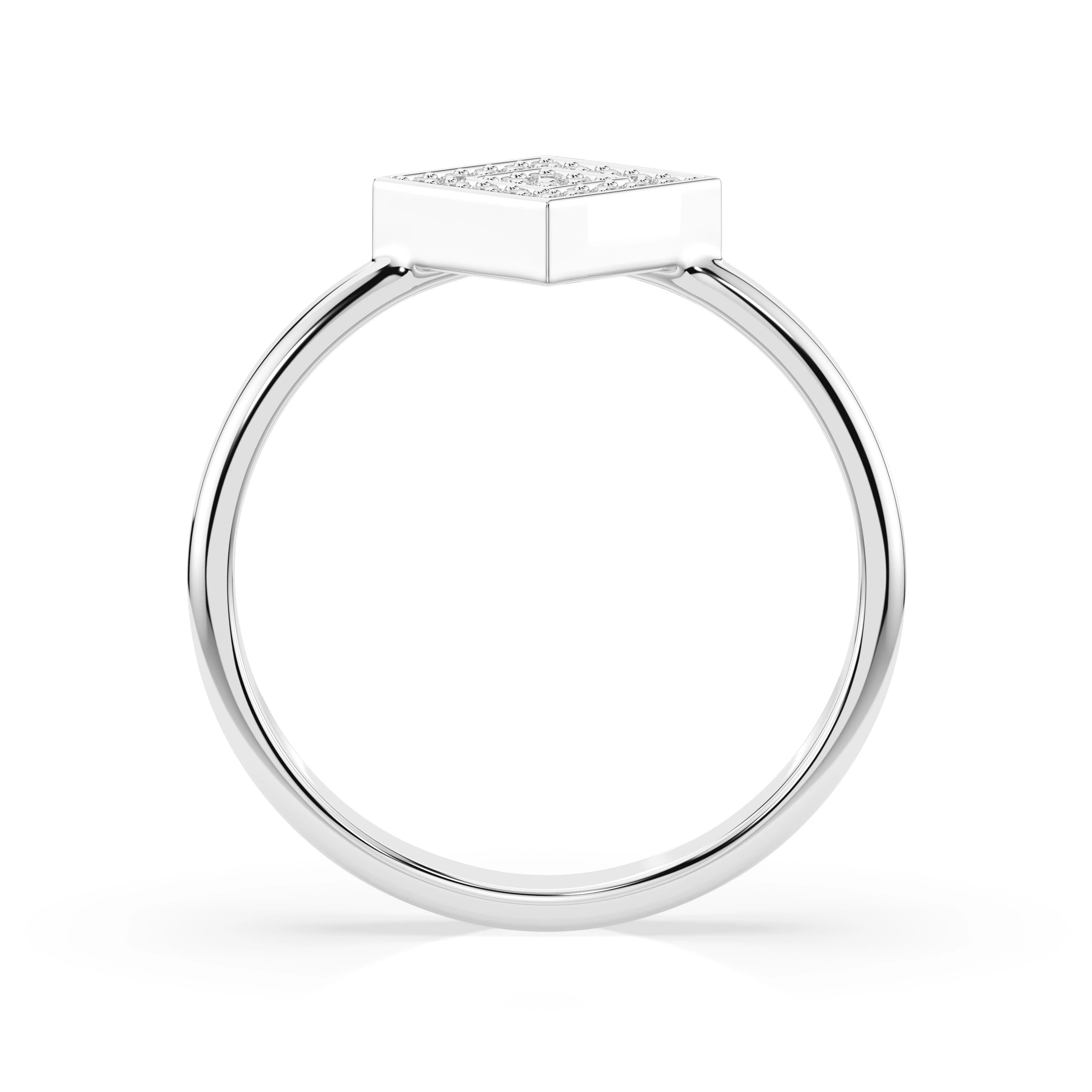 Illusion Ring (Round), 0.1 ct — 101-10074