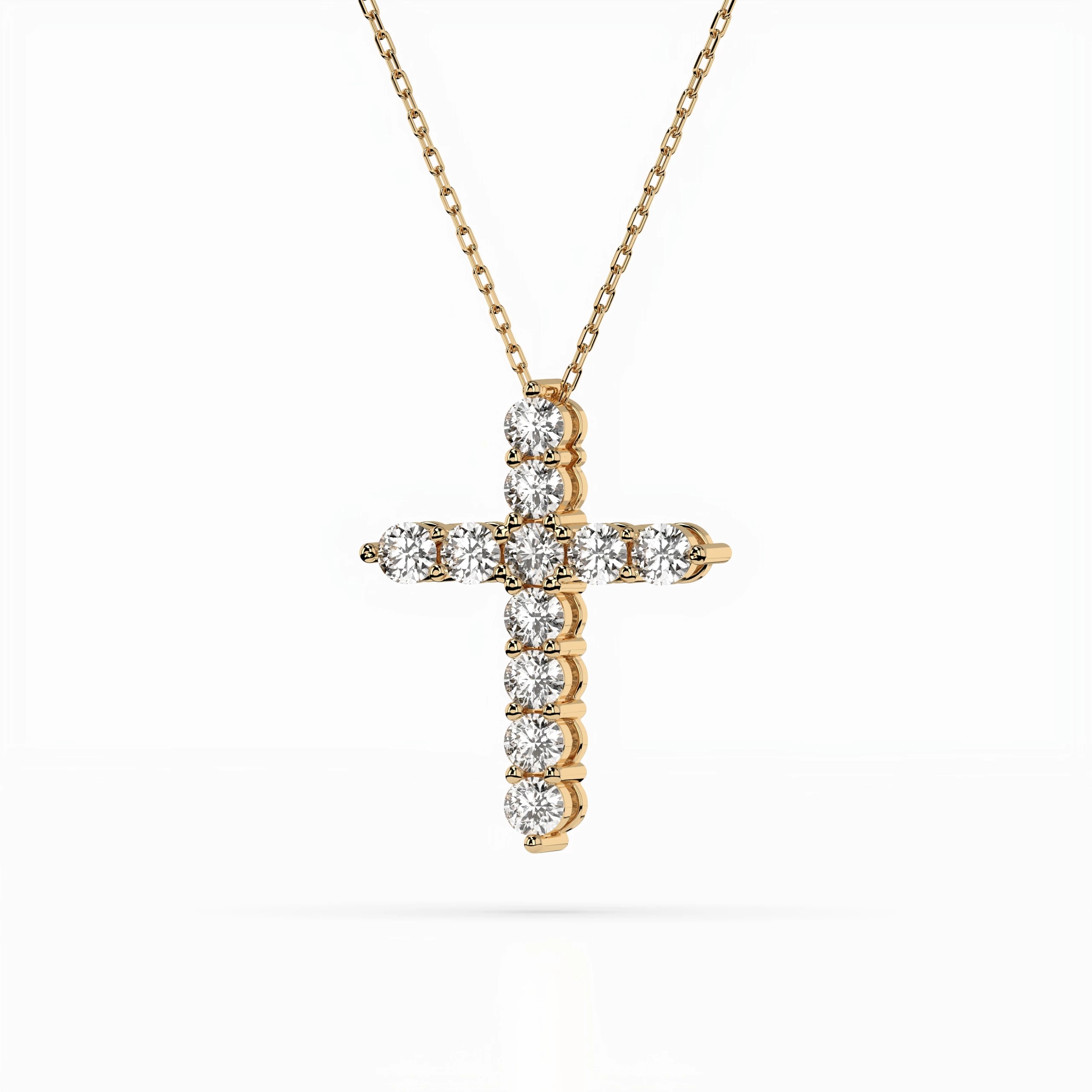 Minimalism Necklace (Round), 1.65 ct — 104-10039(3.4)