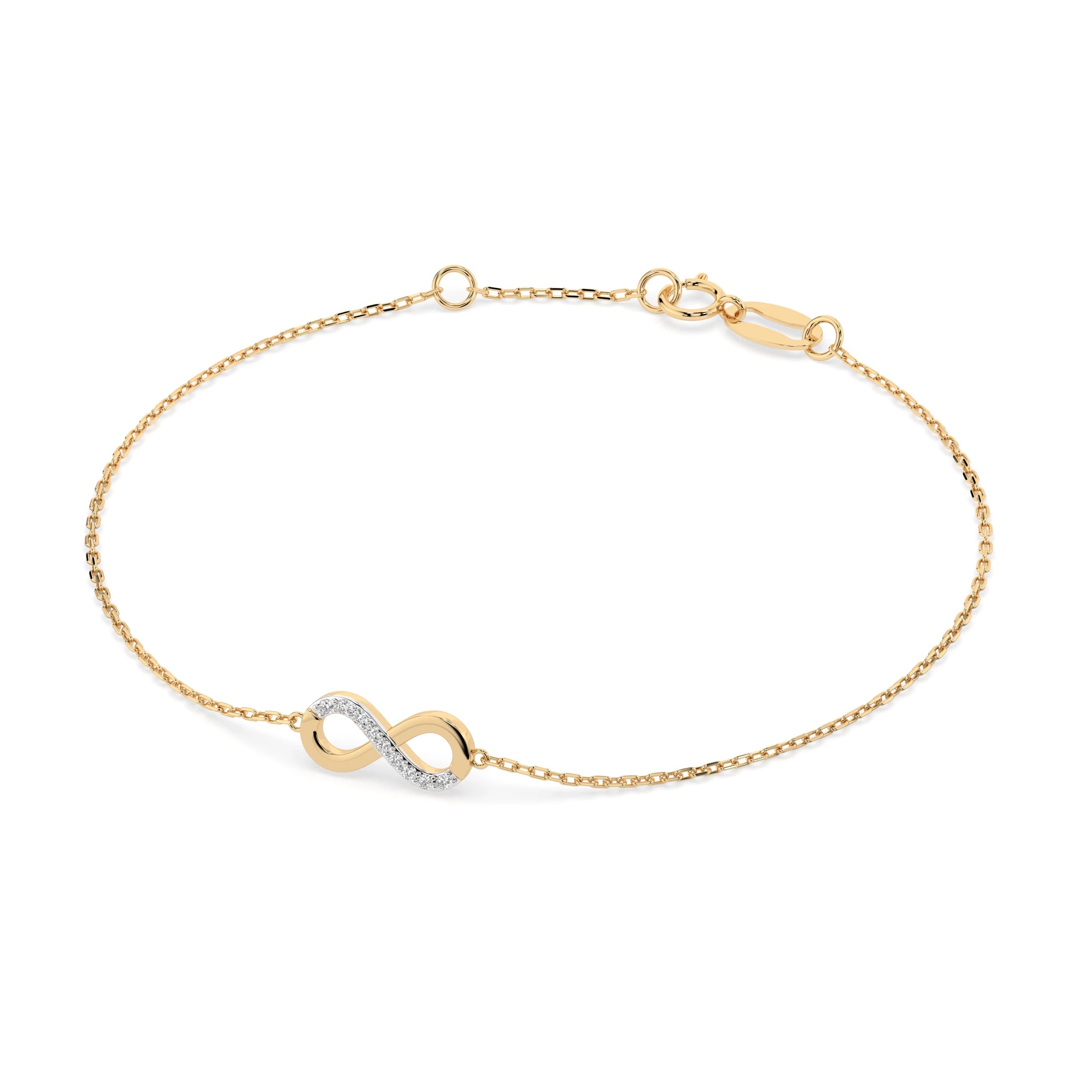 Minimalism Bracelet (Round), 0.05 ct — 105-10009
