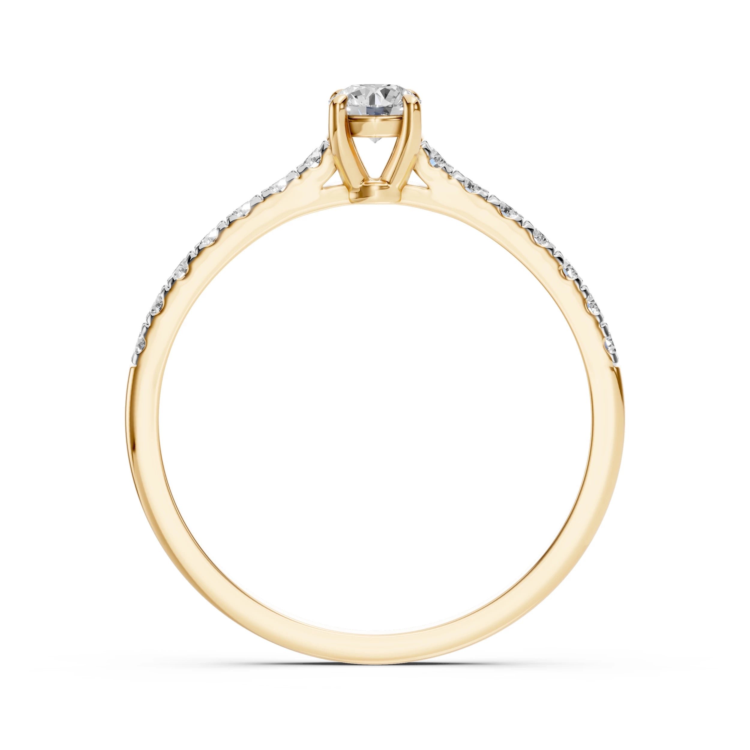 Solitaire Eternity Ring (Round), 0.3 ct — 101-10094(4.2)