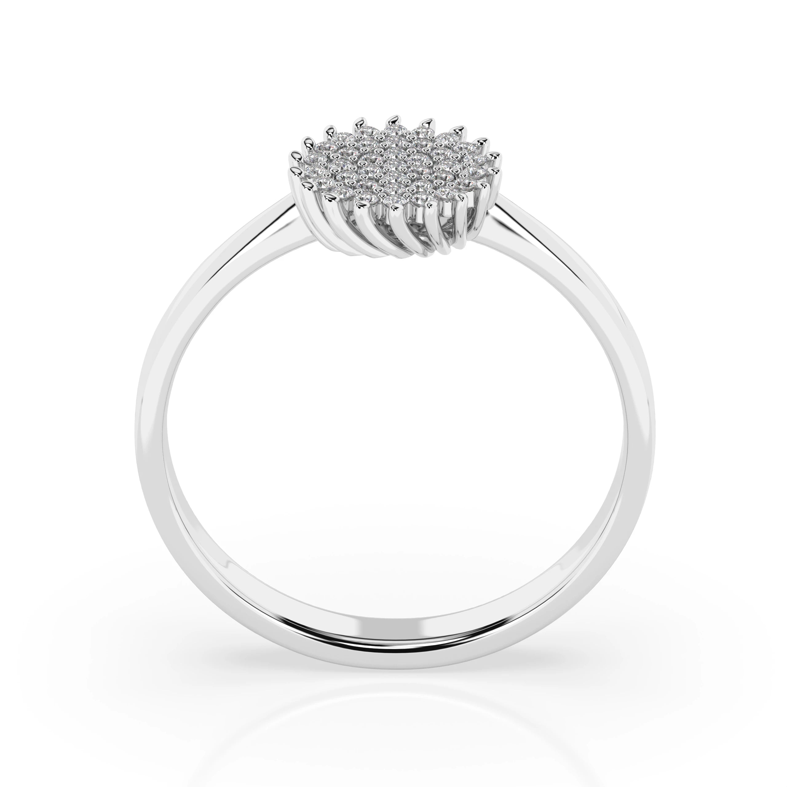 Illusion Ring (Round), 0.15 ct — 101-10171