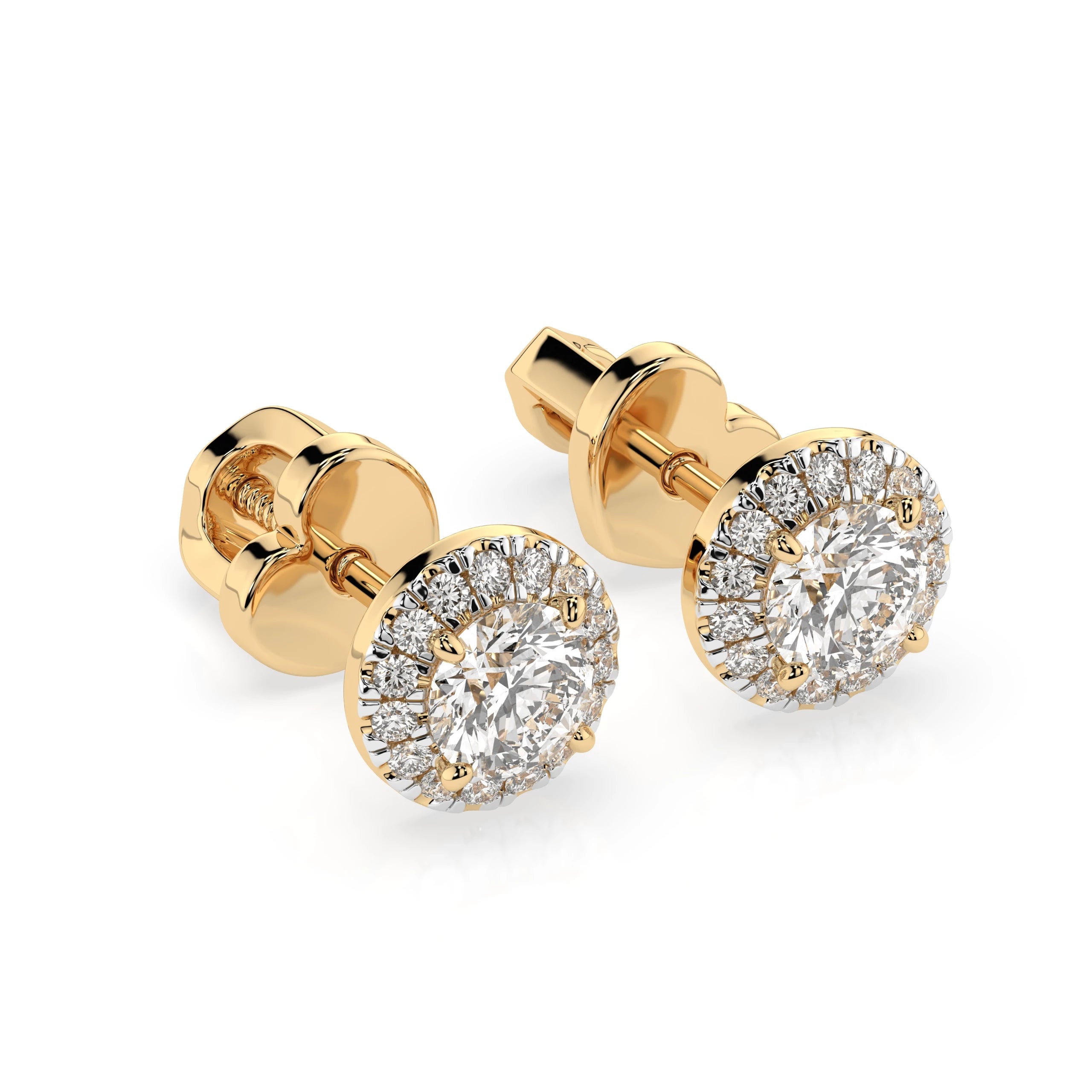 Solitaire Eternity Earring (Round), 0.4 ct — 102-10095(3.7)