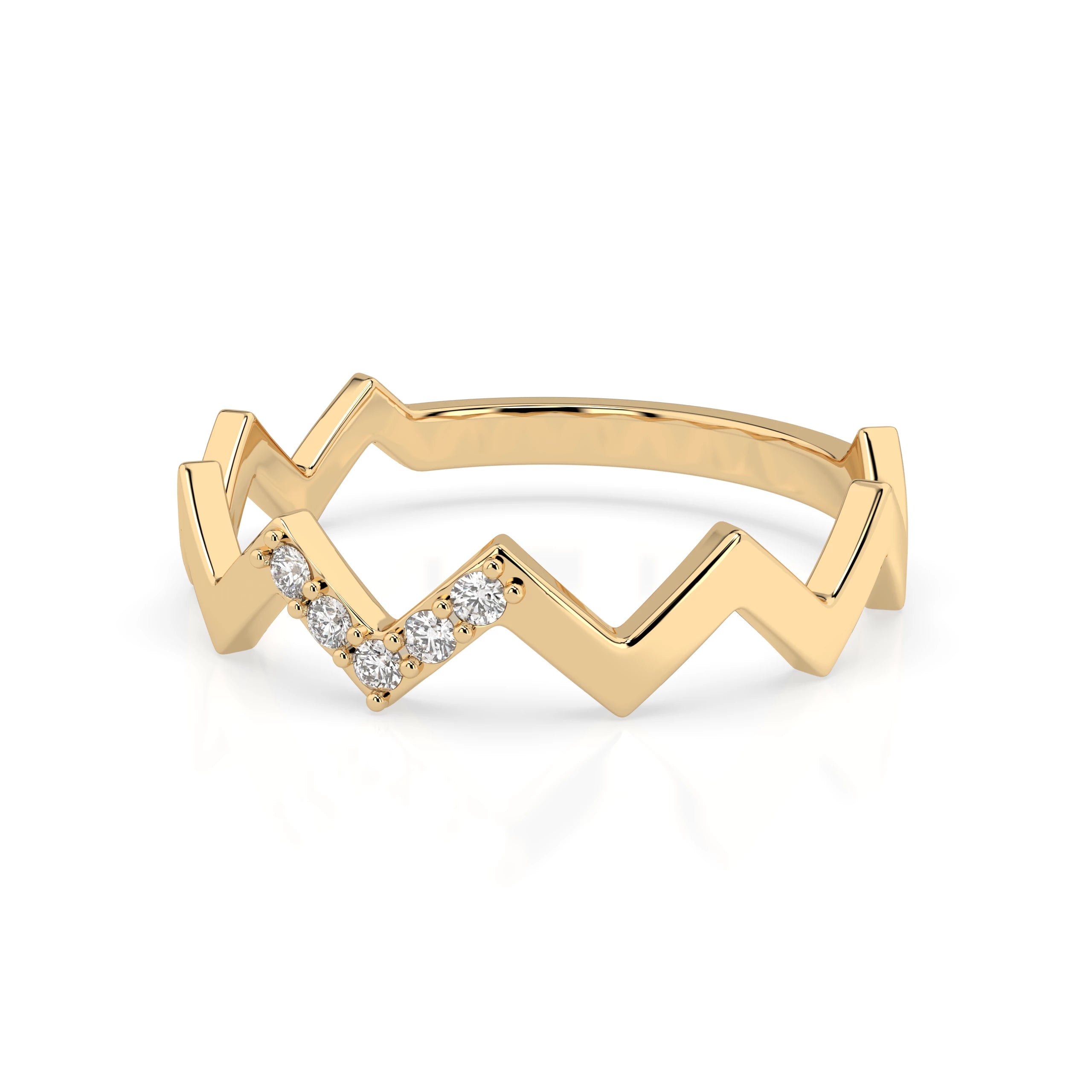 Minimalism Ring (Round), 0.05 ct — 101-10162/1