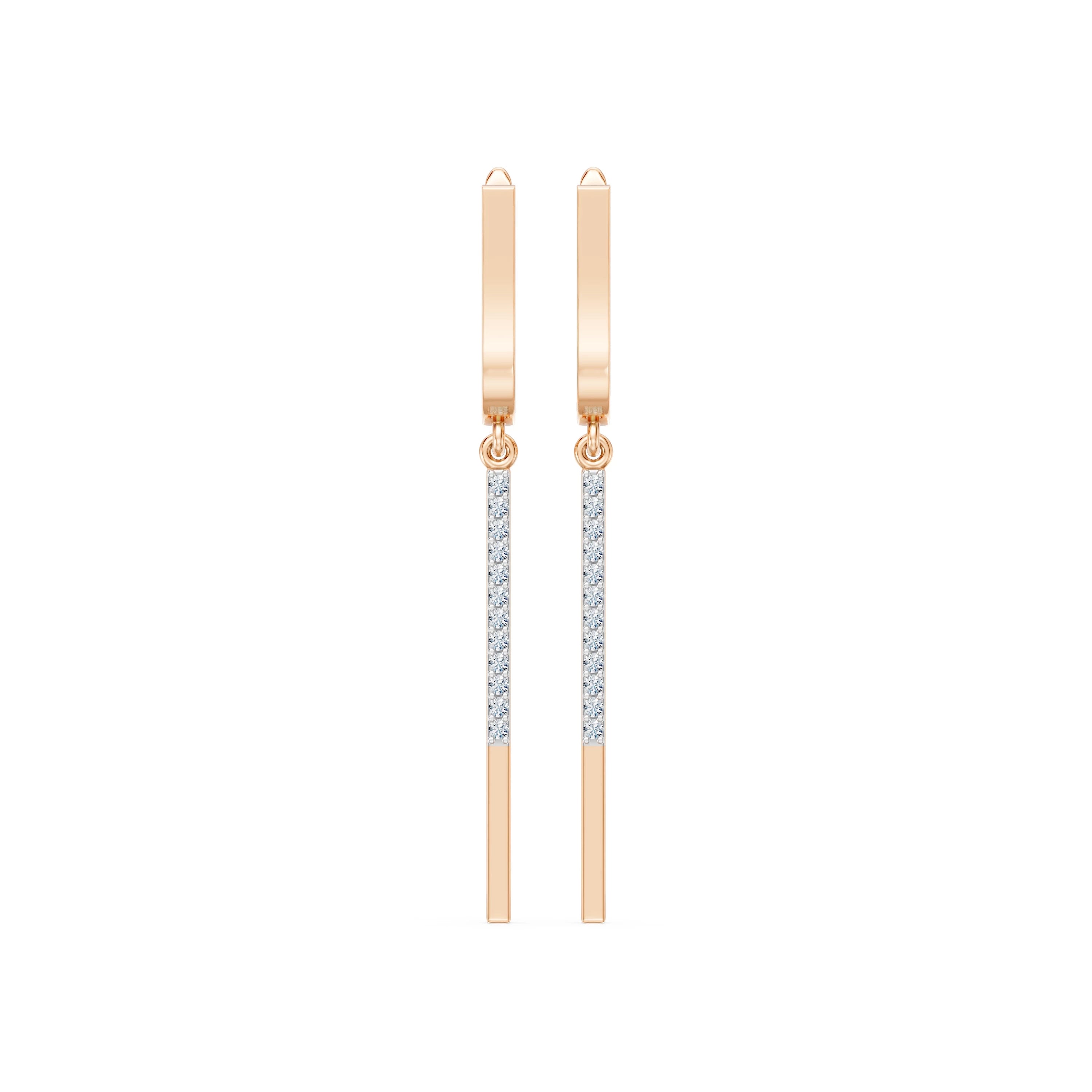 Minimalism Earring, 0.14 ct — 102-10129/6