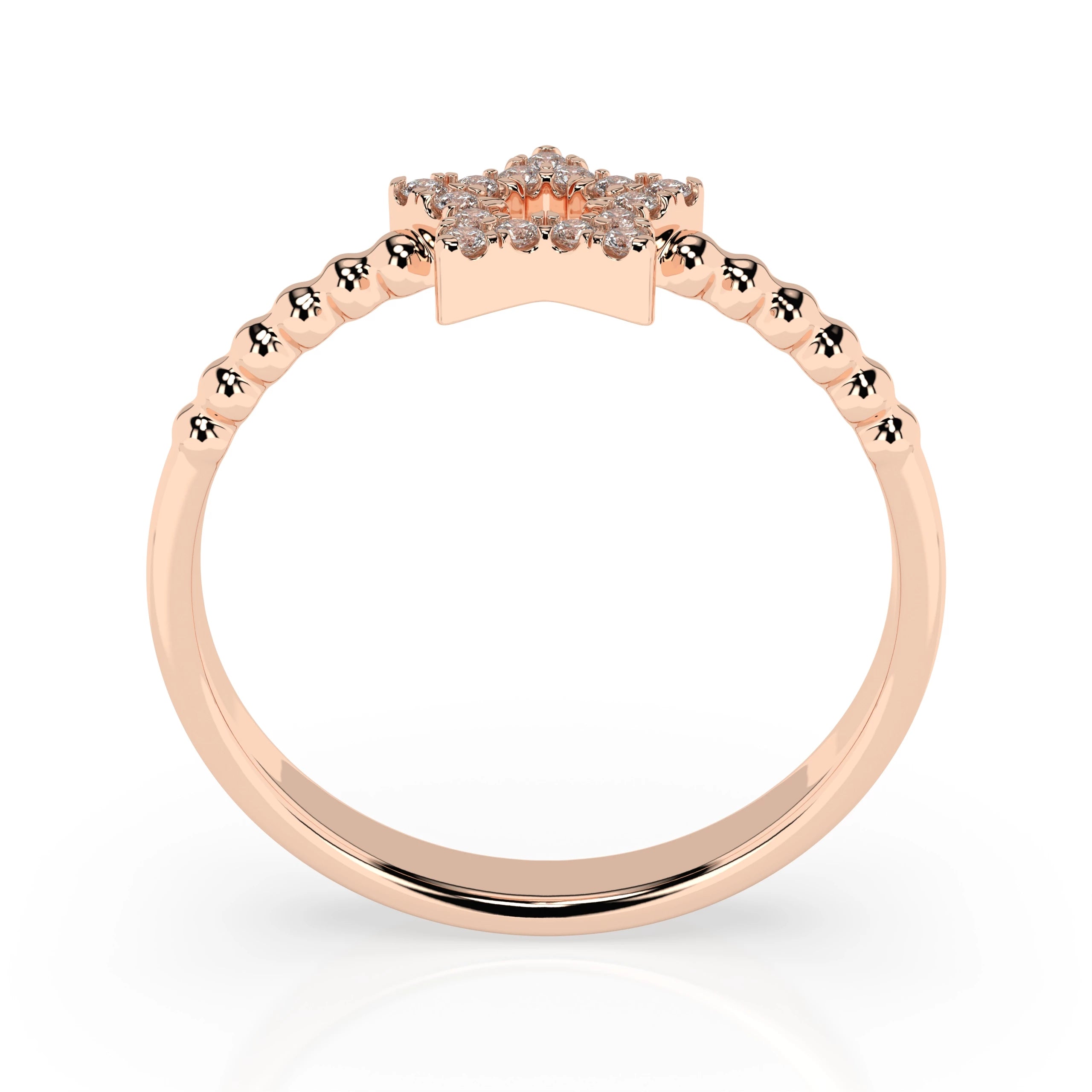 Minimalism Ring (Round), 0.09 ct — 101-10054