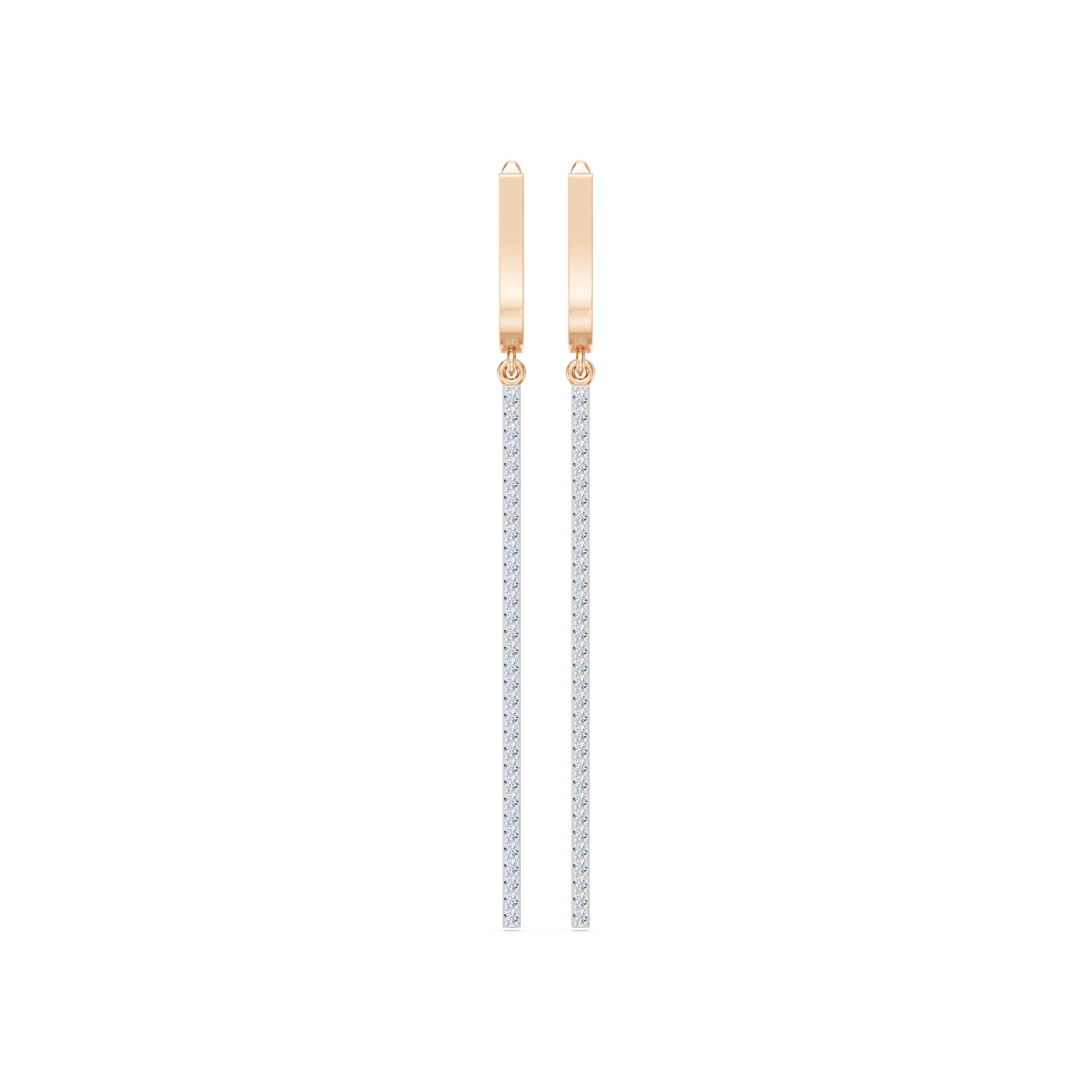 Minimalism Earring, 0.38 ct — 102-10129/2
