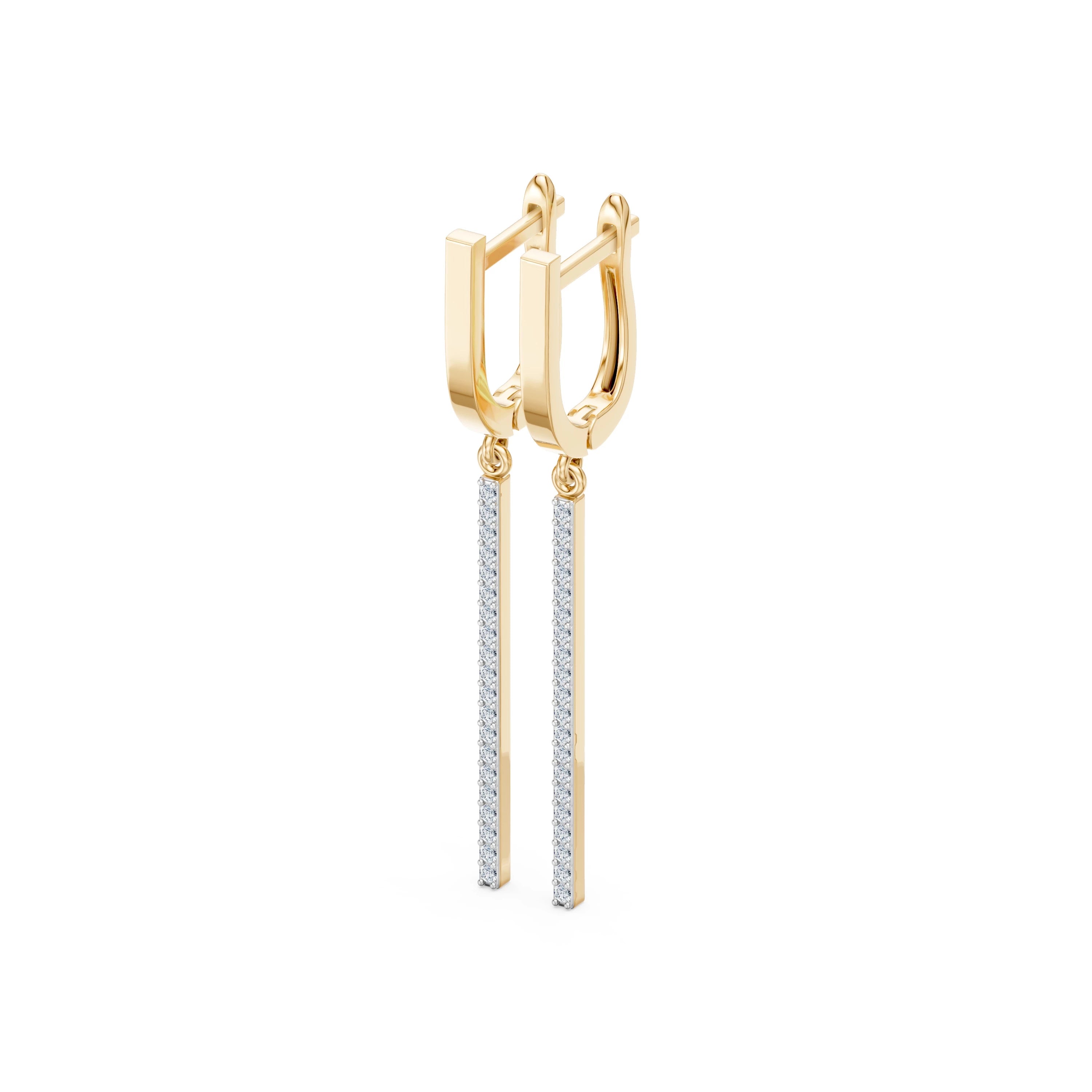Minimalism Earring, 0.24 ct — 102-10129/1