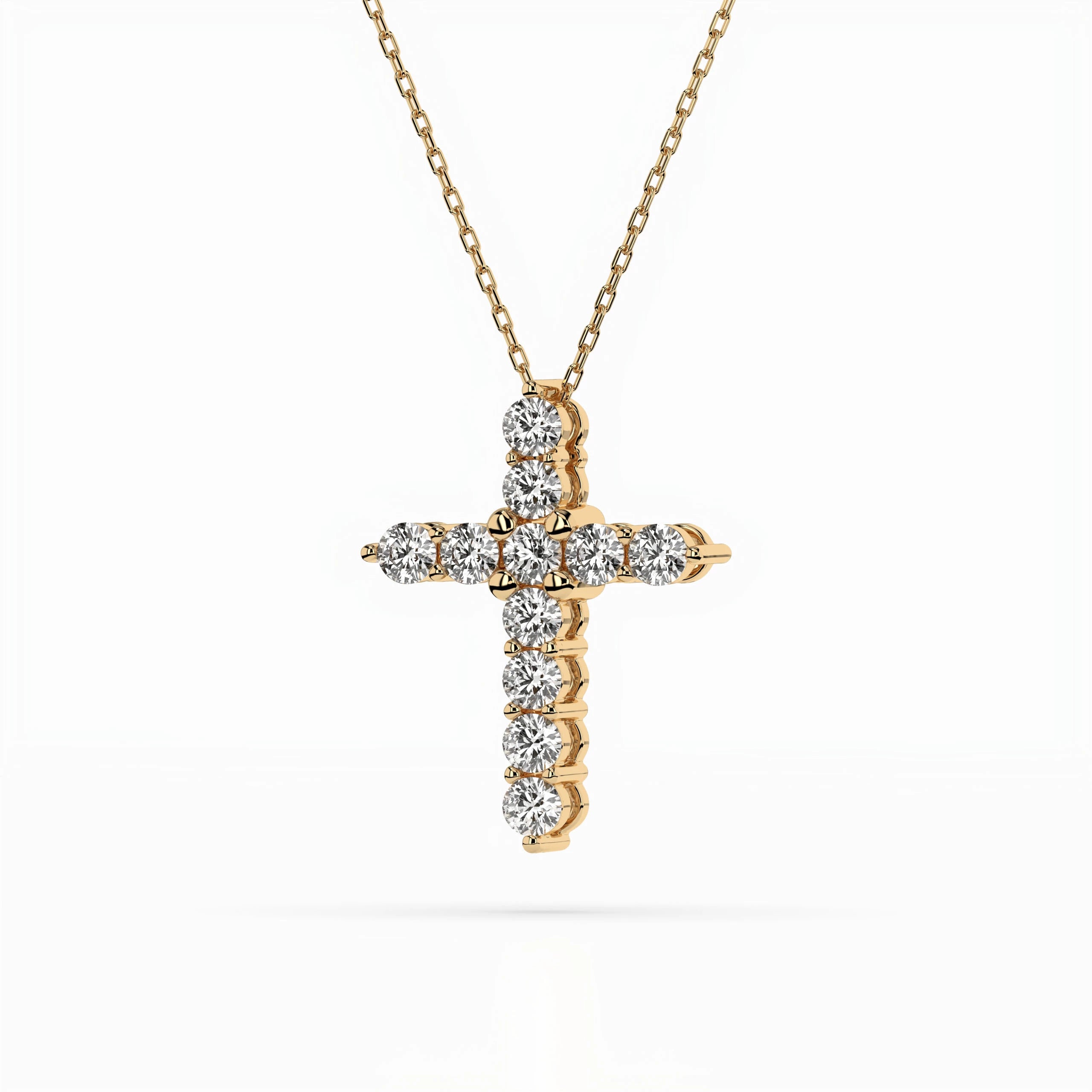 Minimalism Necklace (Round), 0.52 ct — 104-10039(2.3)