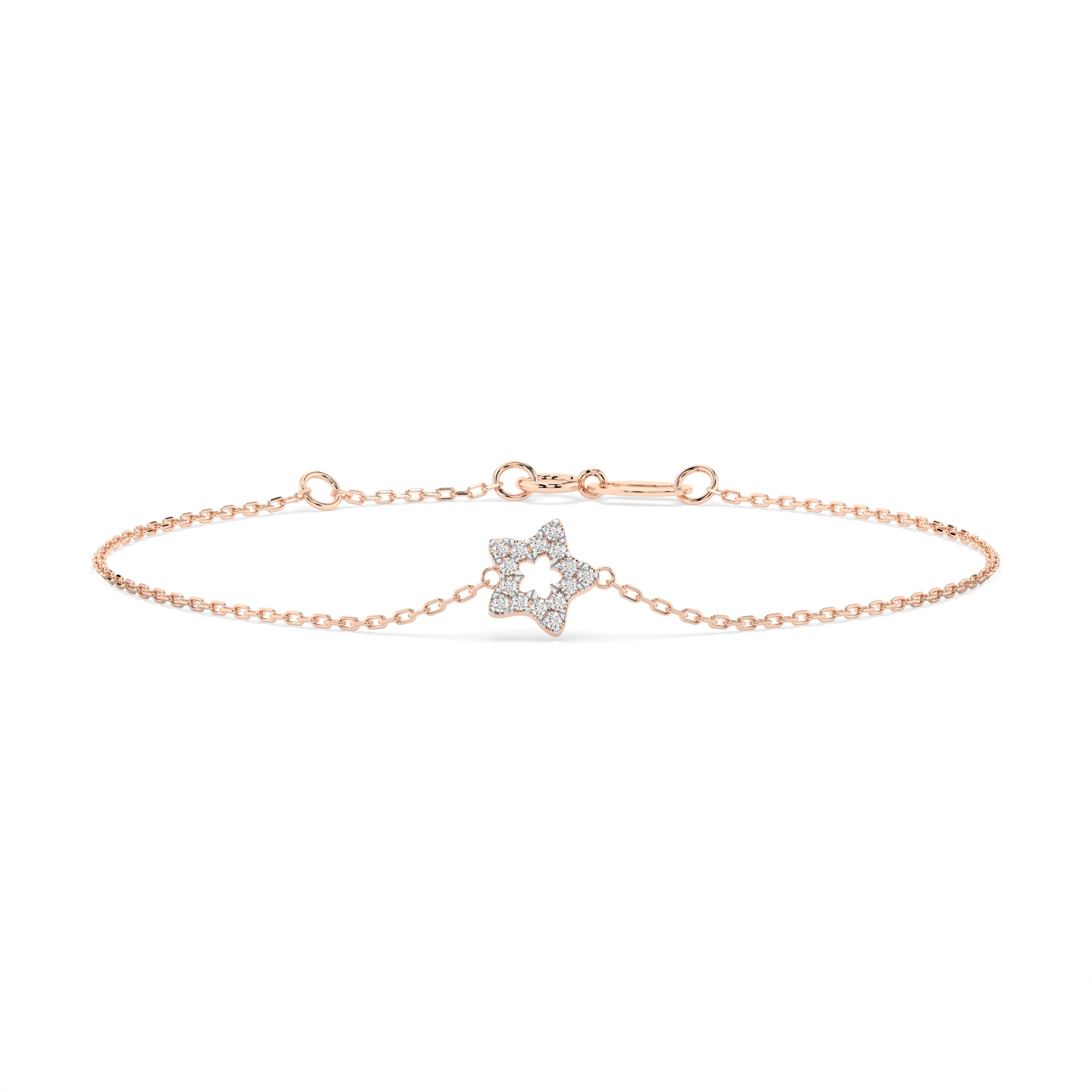 Minimalism Bracelet (Round), 0.08 ct — 105-10014