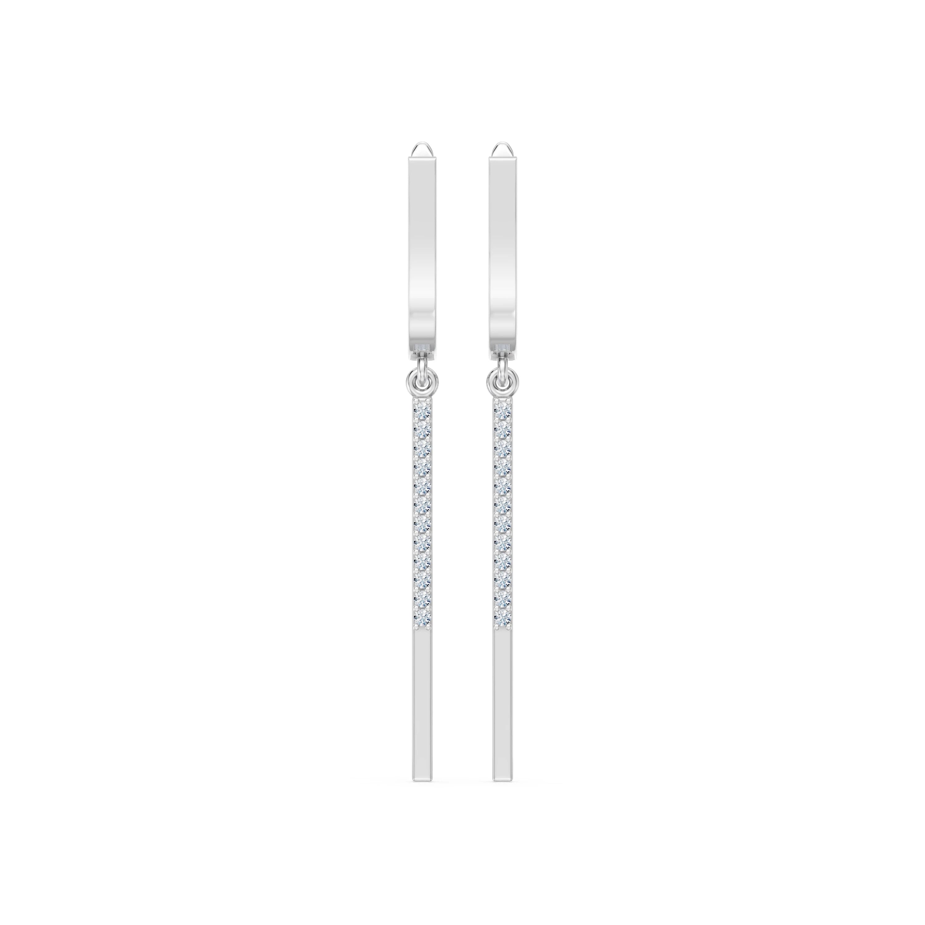 Minimalism Earring, 0.14 ct — 102-10129/6