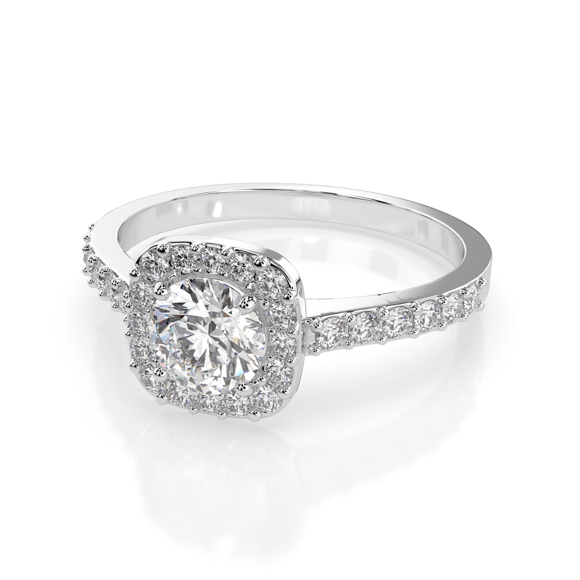 Solitaire Eternity Ring (Round), 0.3 ct — 101-10152(4.2)