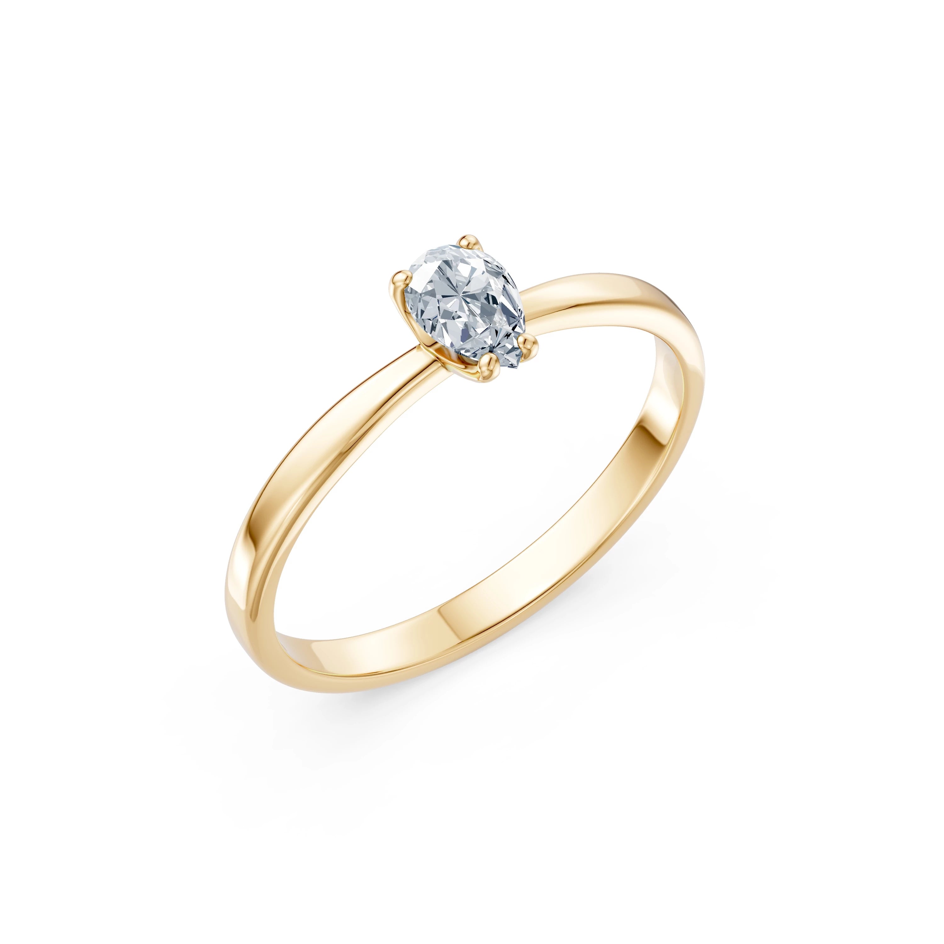 Solitaire Ring, 0.3 ct — 101-10194(0.30)PAR