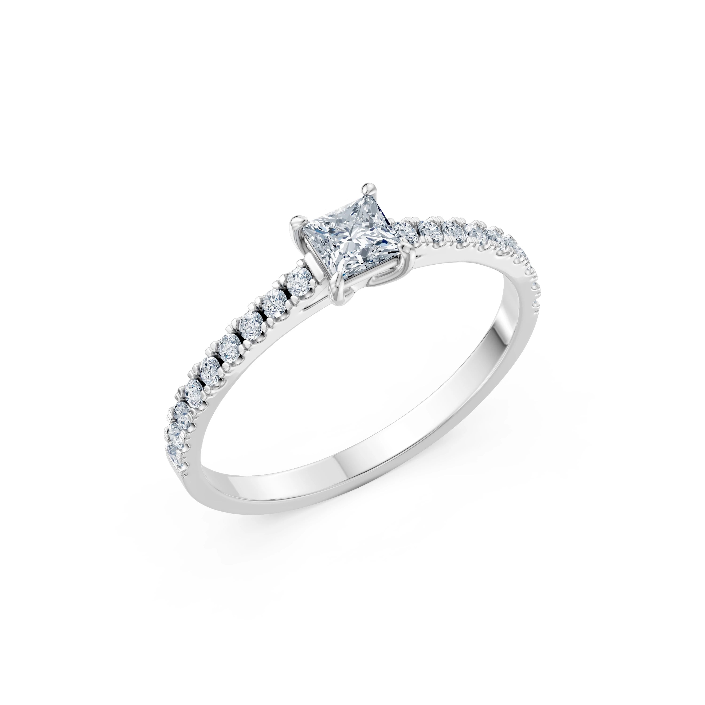 Solitaire Eternity Ring, 0.3 ct — 101-10191(0.30)PR