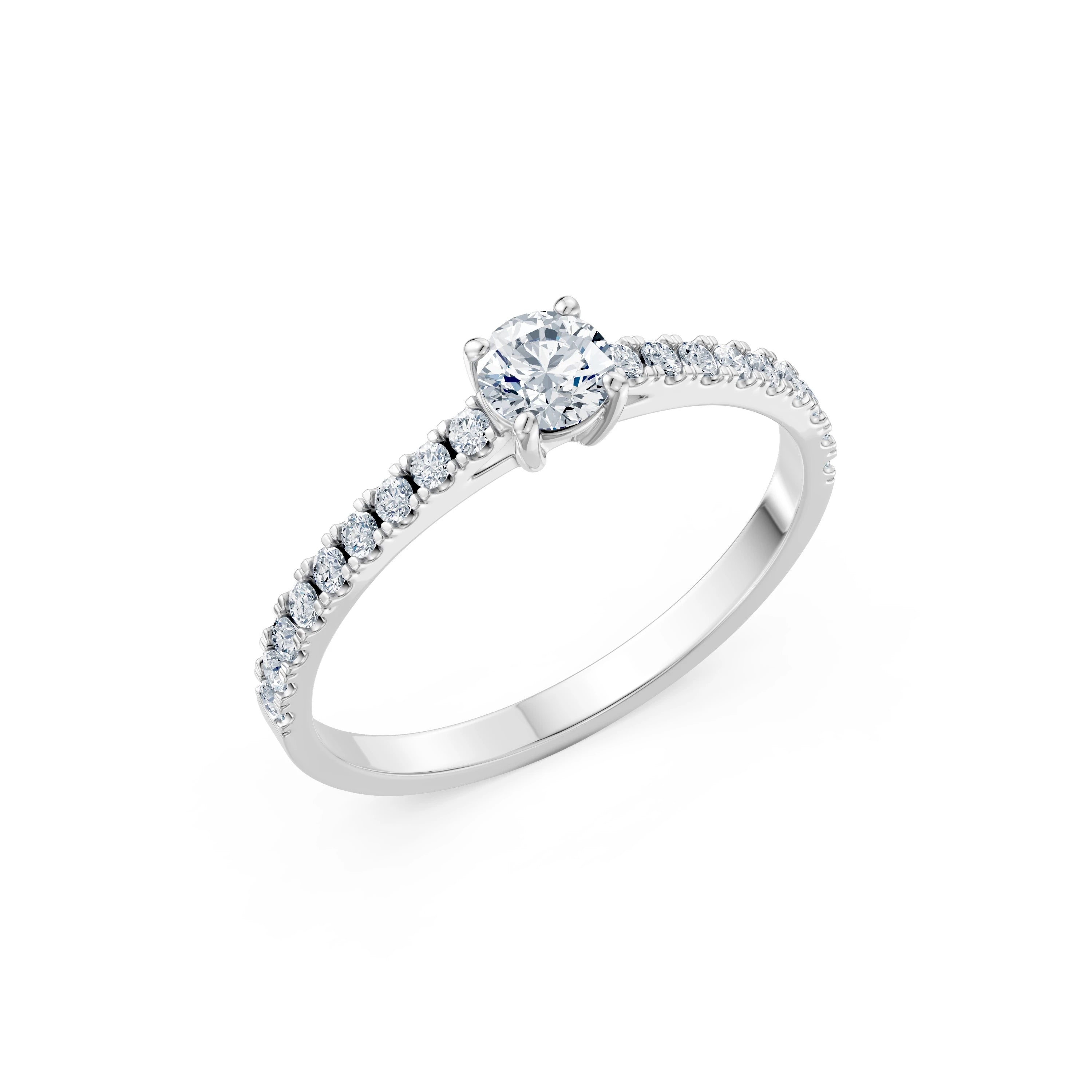 Solitaire Eternity Ring, 0.3 ct — 101-10191(0.30)RN