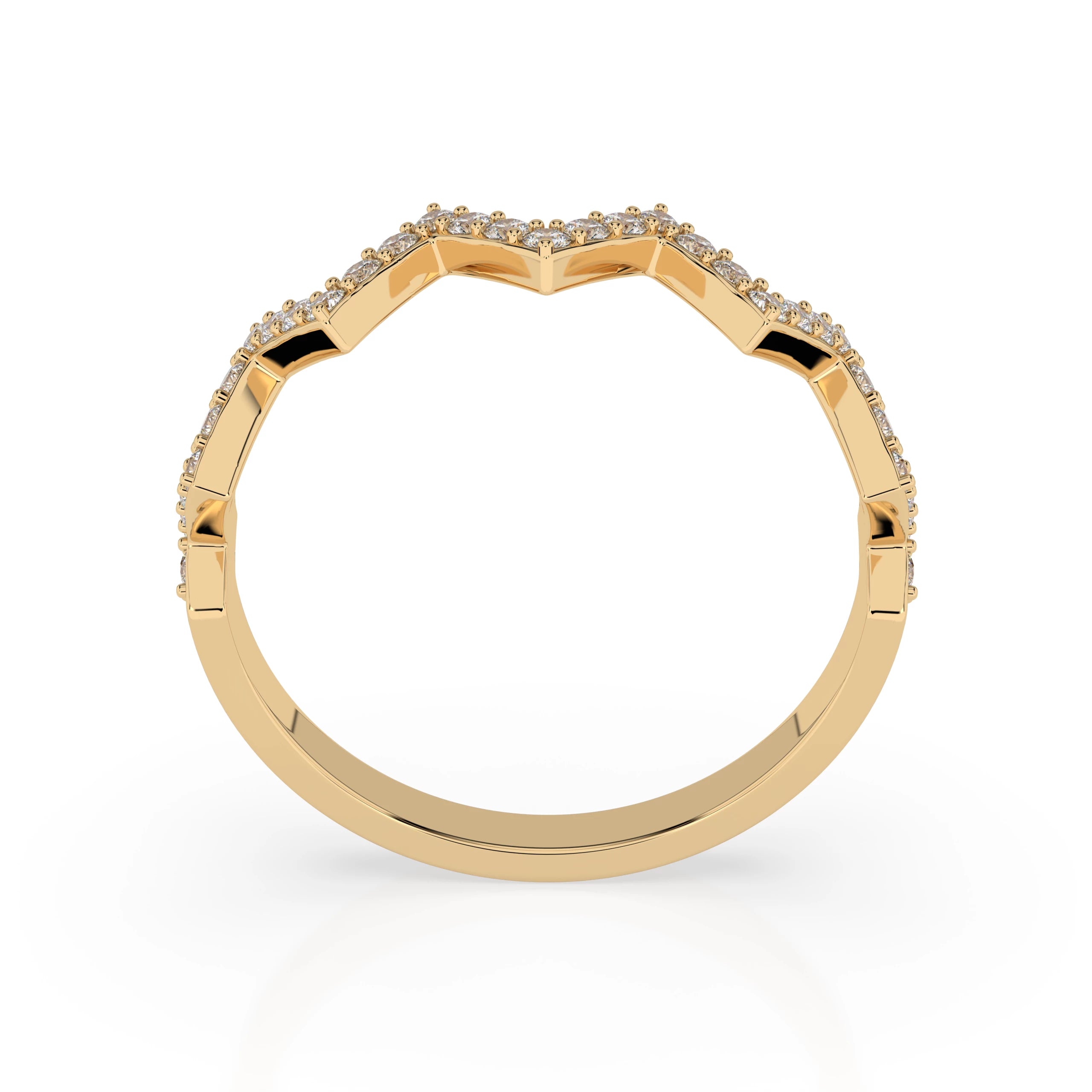 Minimalism Ring (Round), 0.26 ct — 101-10162/2