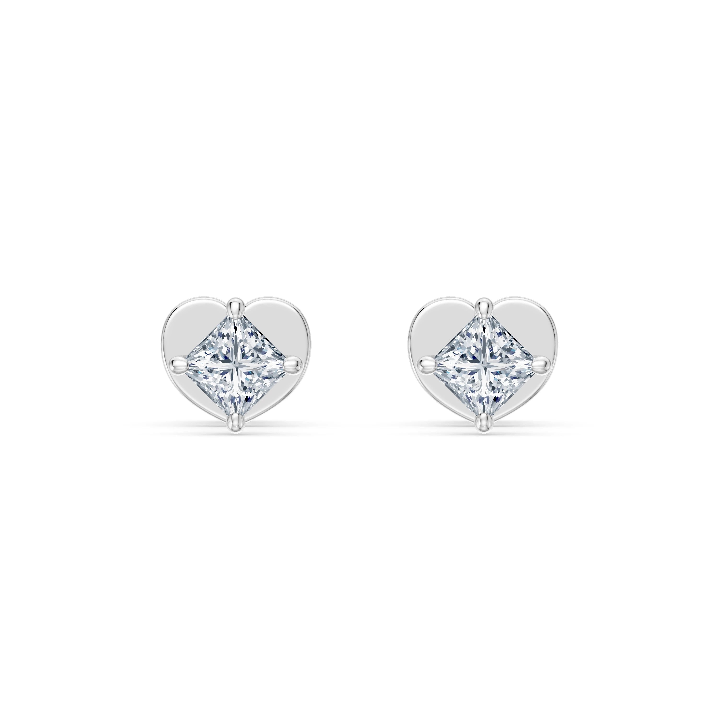Solitaire Butterfly Earring, 0.34 ct — 102-10116(3.0)PR