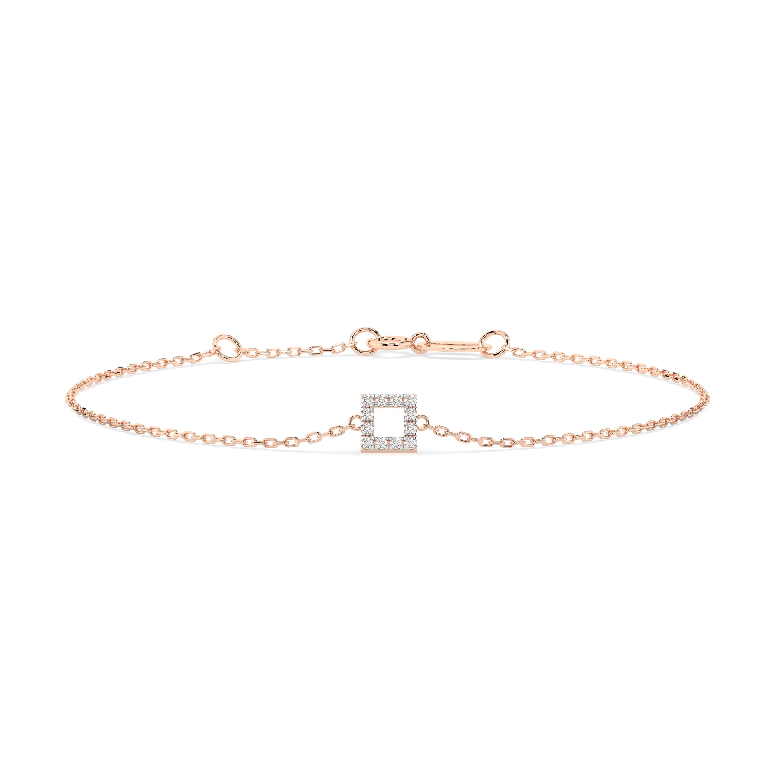 Minimalism Bracelet (Round), 0.06 ct — 105-10016