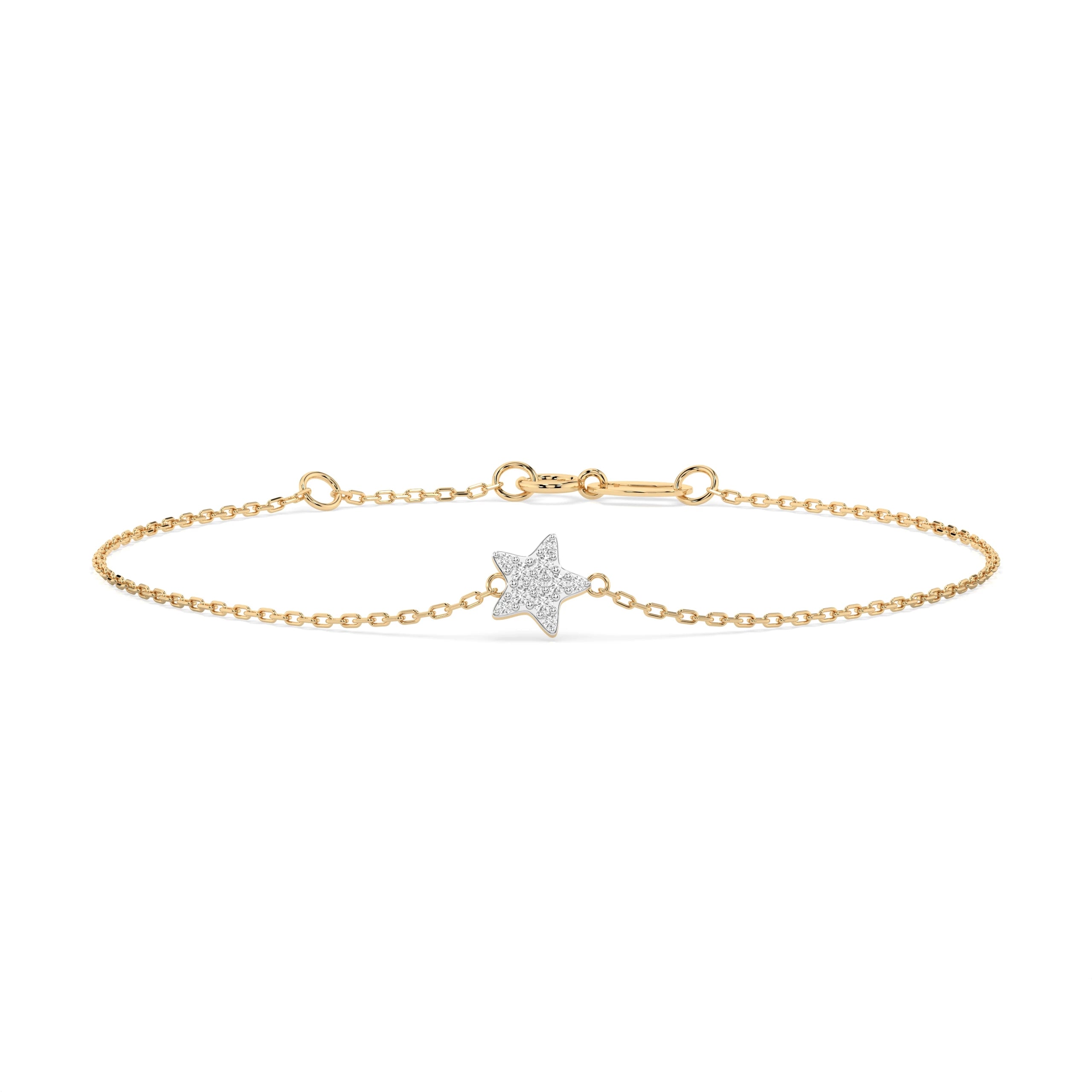 Minimalism Bracelet (Round), 0.03 ct — 105-10013