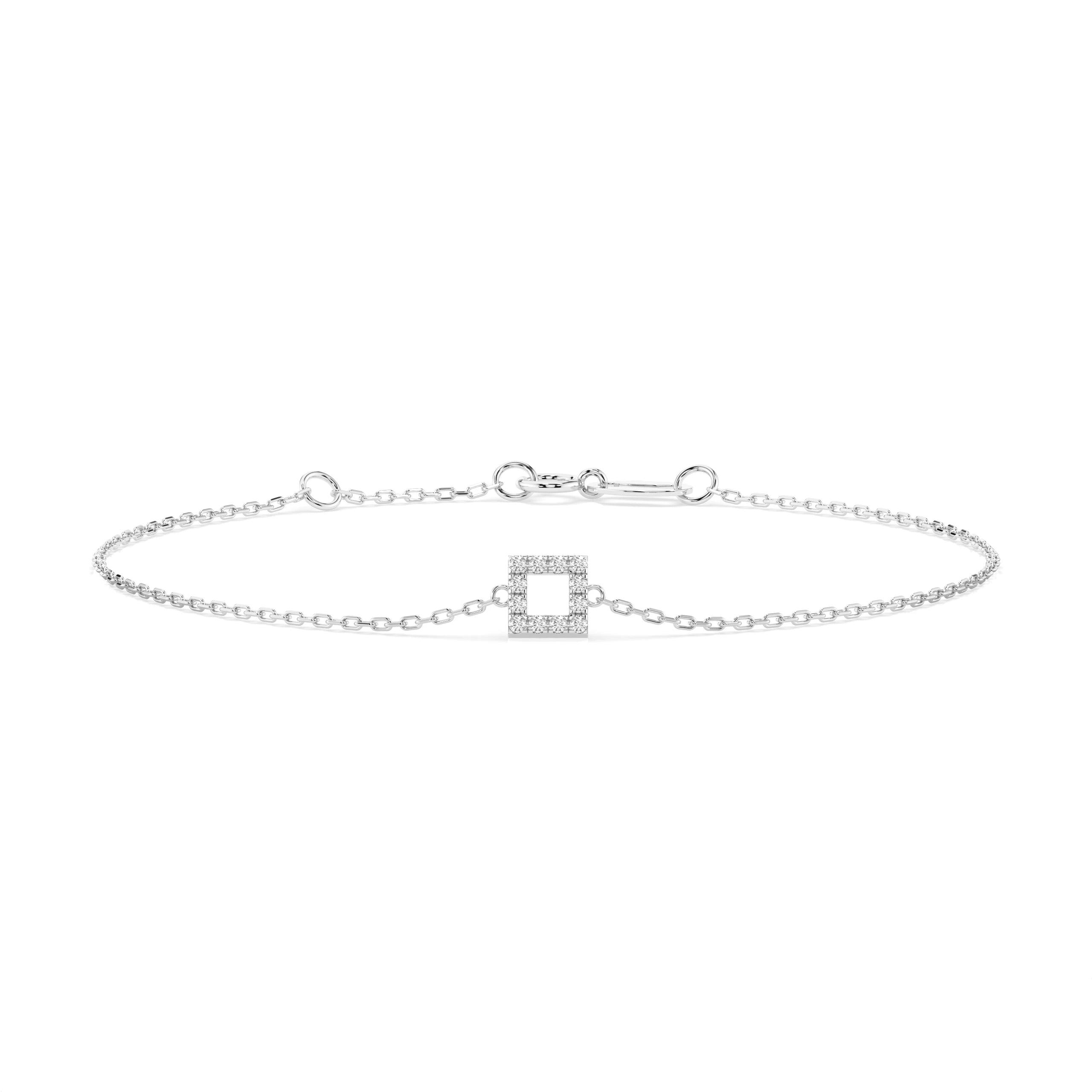 Minimalism Bracelet (Round), 0.06 ct — 105-10016