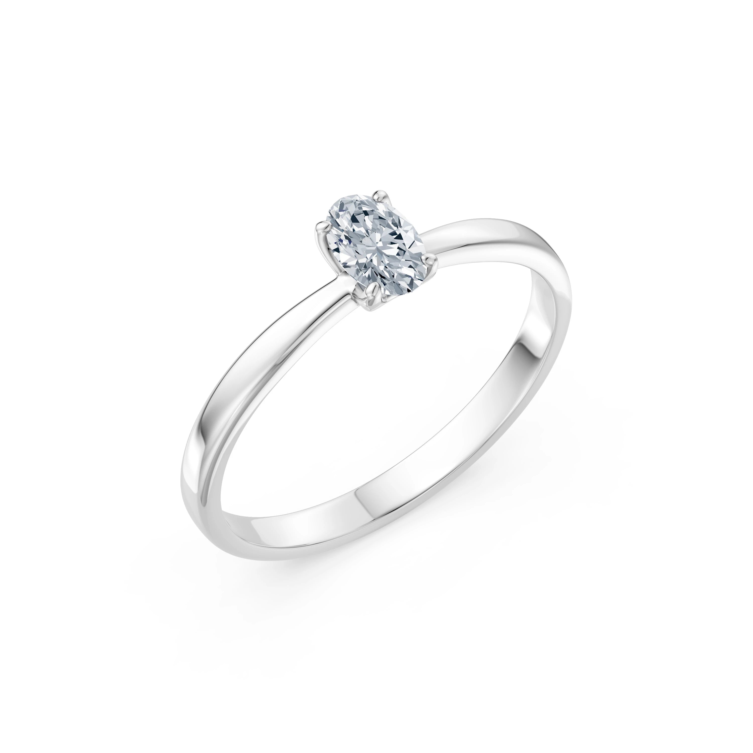 Solitaire Ring, 0.3 ct — 101-10194(0.30)OV
