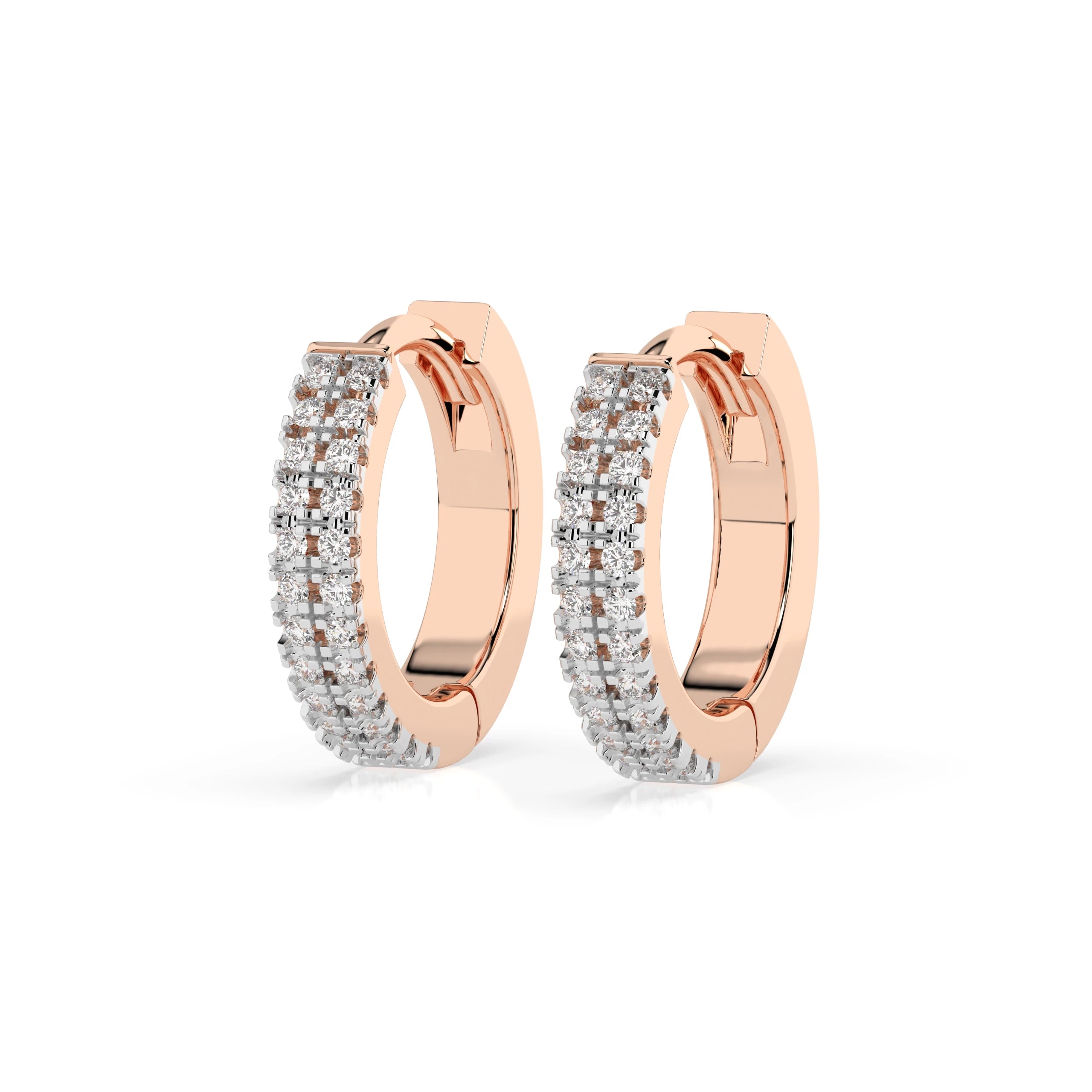 Eternity Earring (Round), 0.19 ct — 102-10301