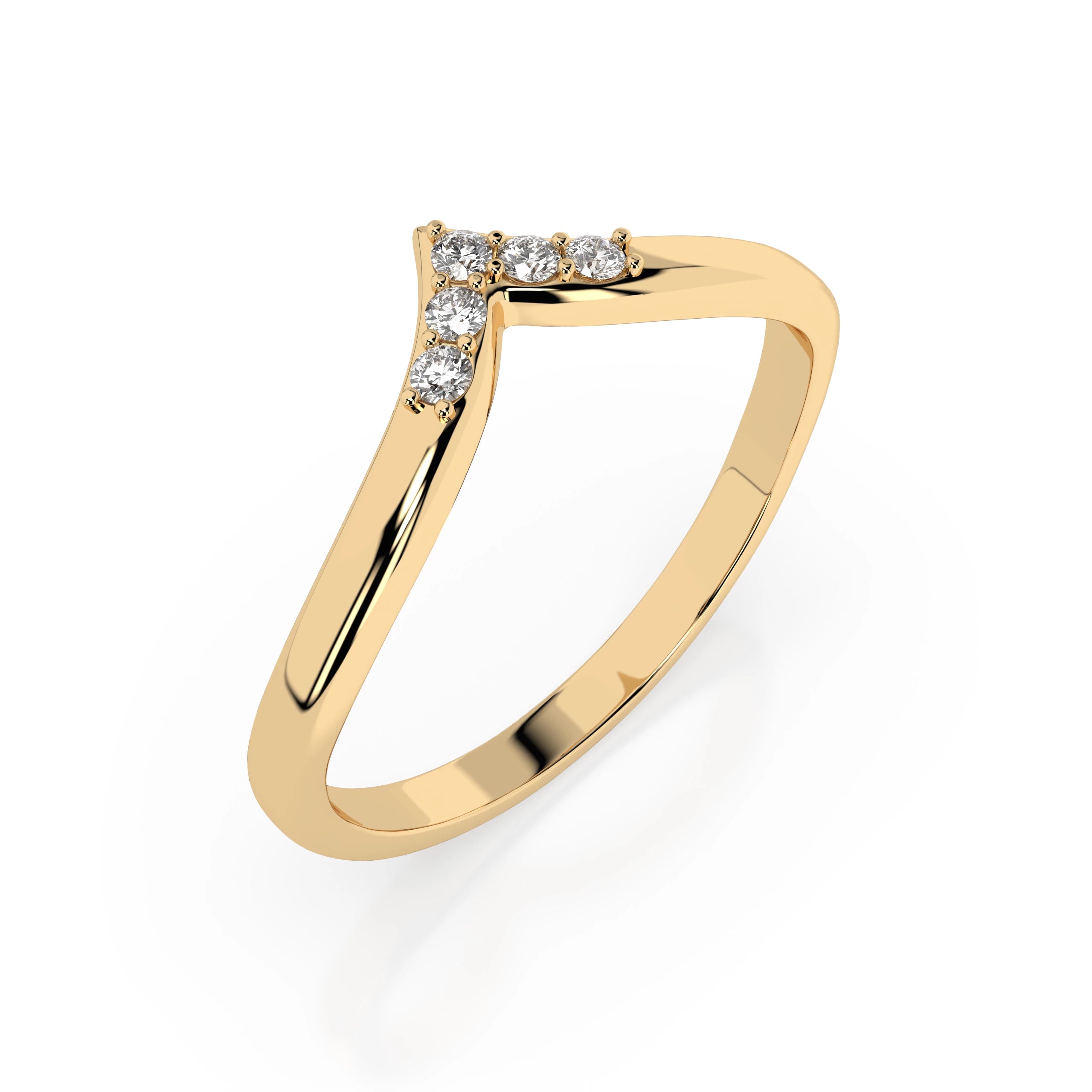 Minimalism Ring (Round), 0.05 ct — 101-10161/2