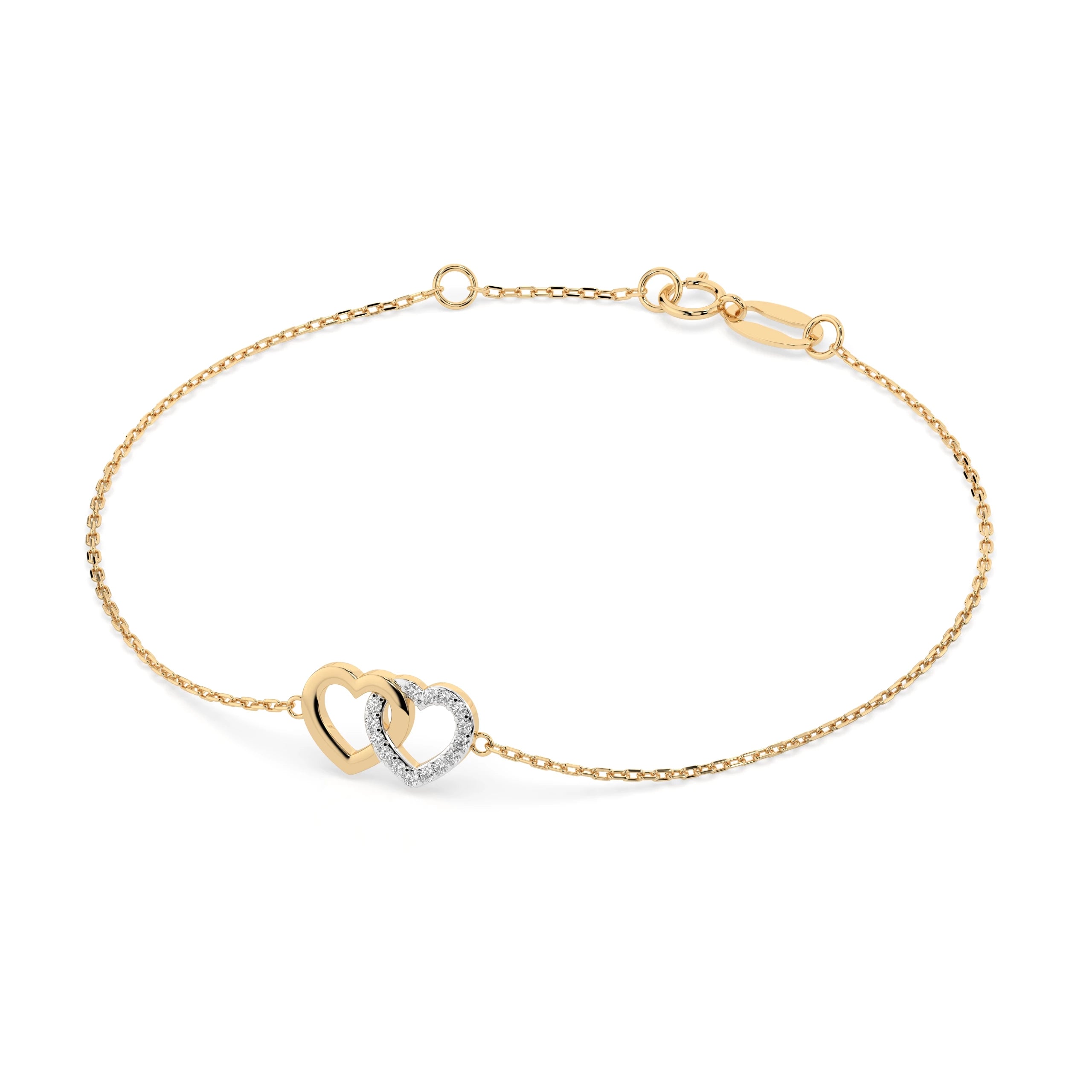 Minimalism Bracelet (Round), 0.08 ct — 105-10010