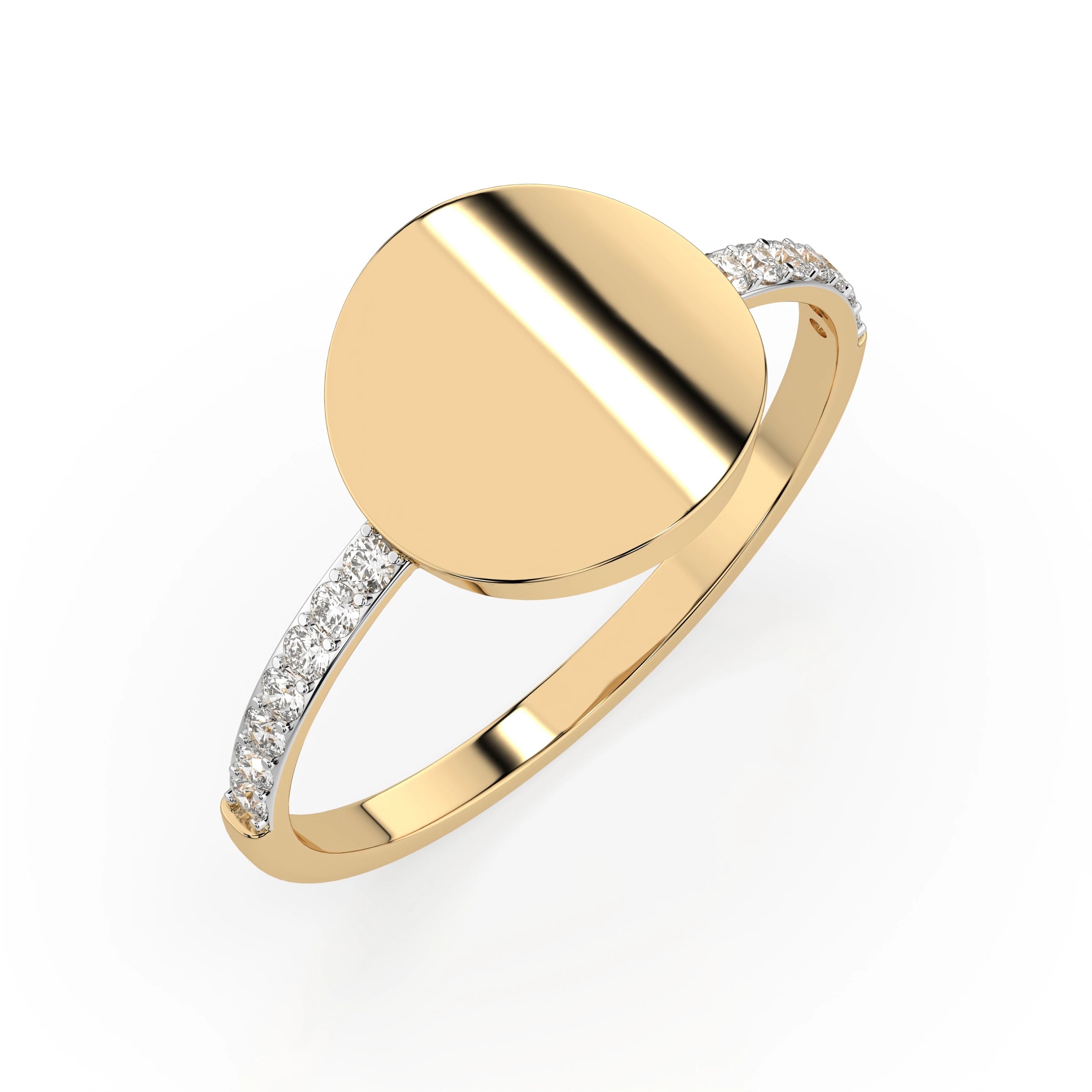 Minimalism Ring (Round), 0.14 ct — 101-10067