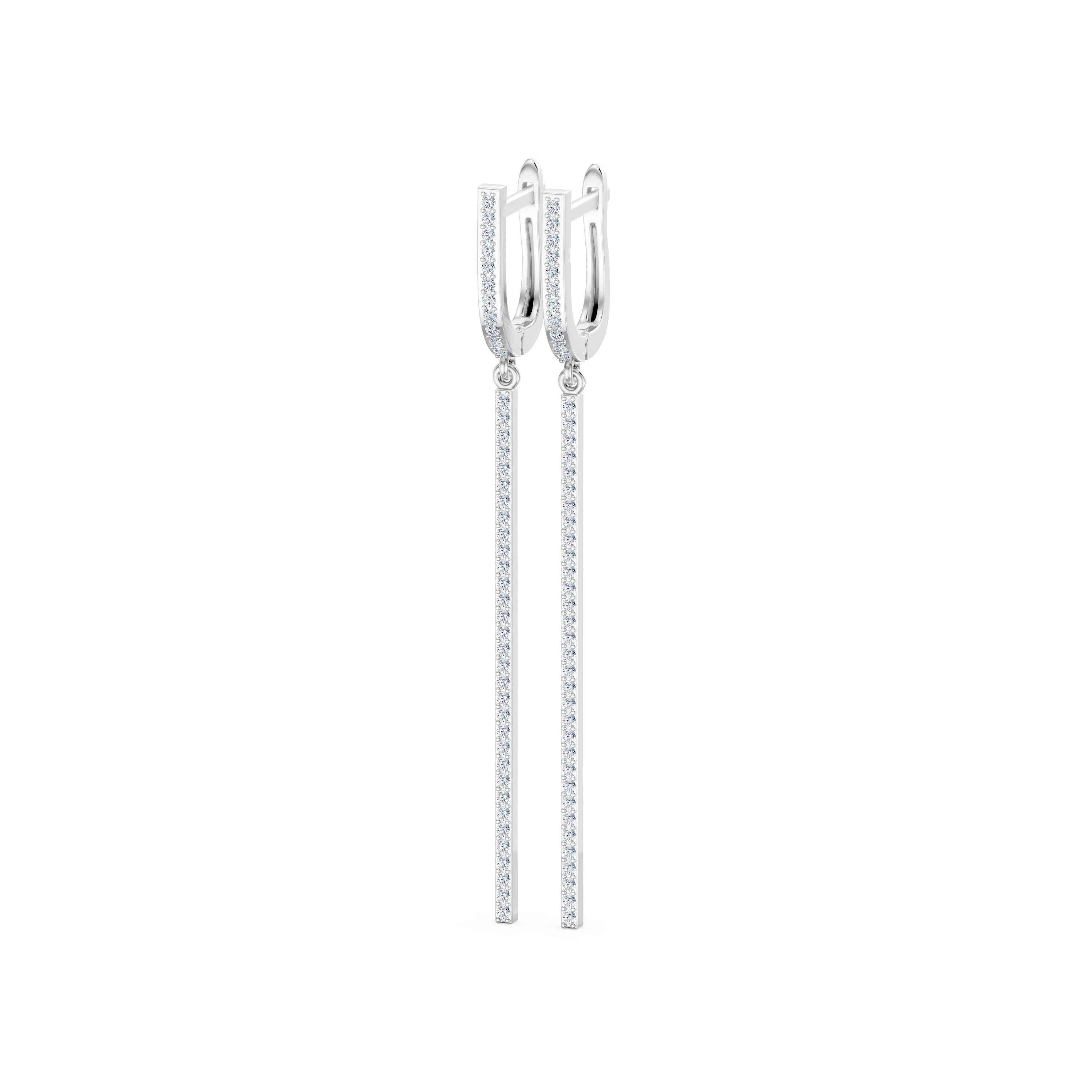 Minimalism Earring, 0.37 ct — 102-10129/4
