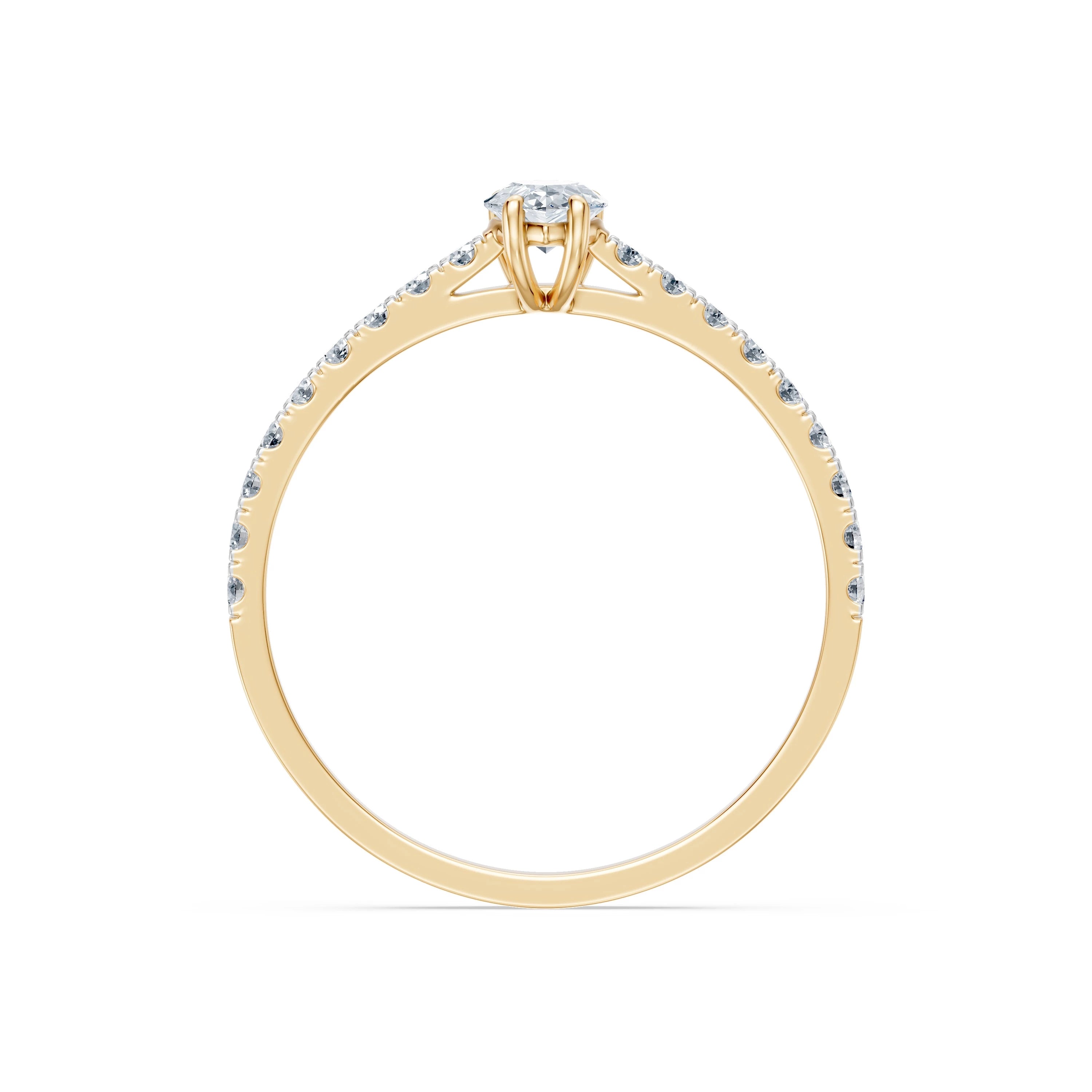 Solitaire Eternity Ring, 0.3 ct — 101-10191(0.30)PAR