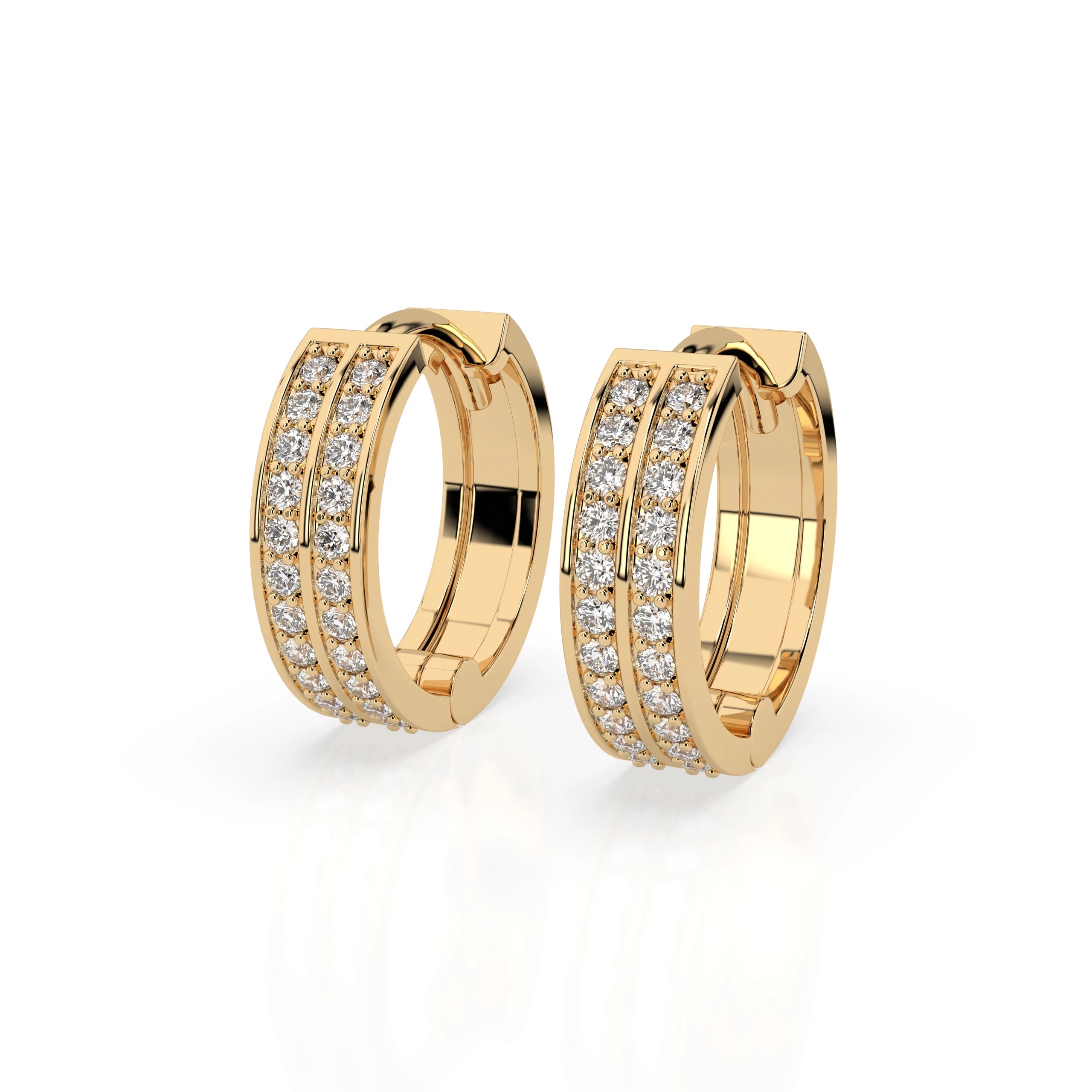 Eternity Earring (Round), 0.35 ct — 102-10045/1