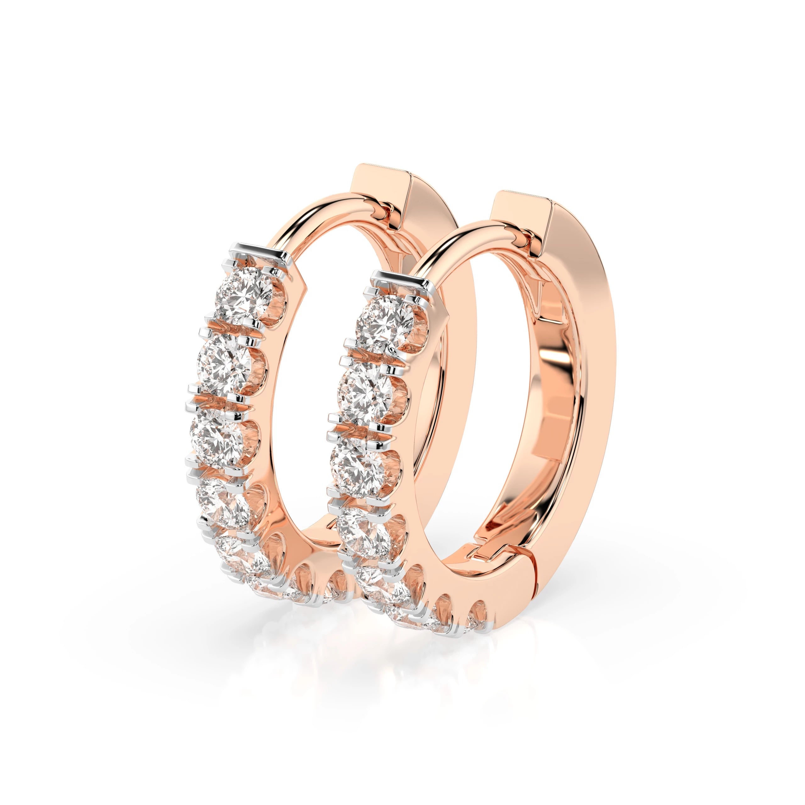 Eternity Earring (Round), 0.42 ct — 102-10109(2.0)