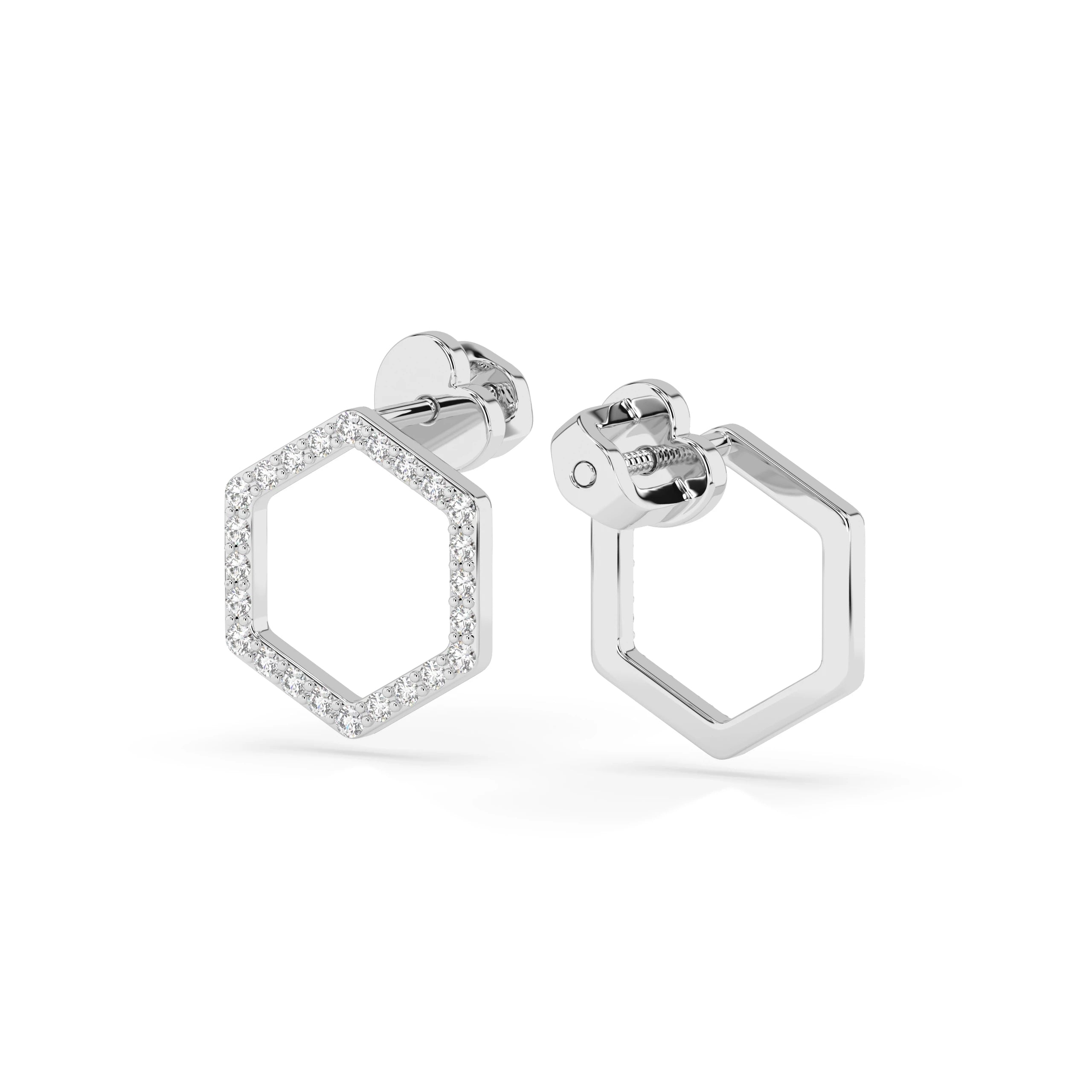 Minimalism Earring (Round), 0.29 ct — 102-10167