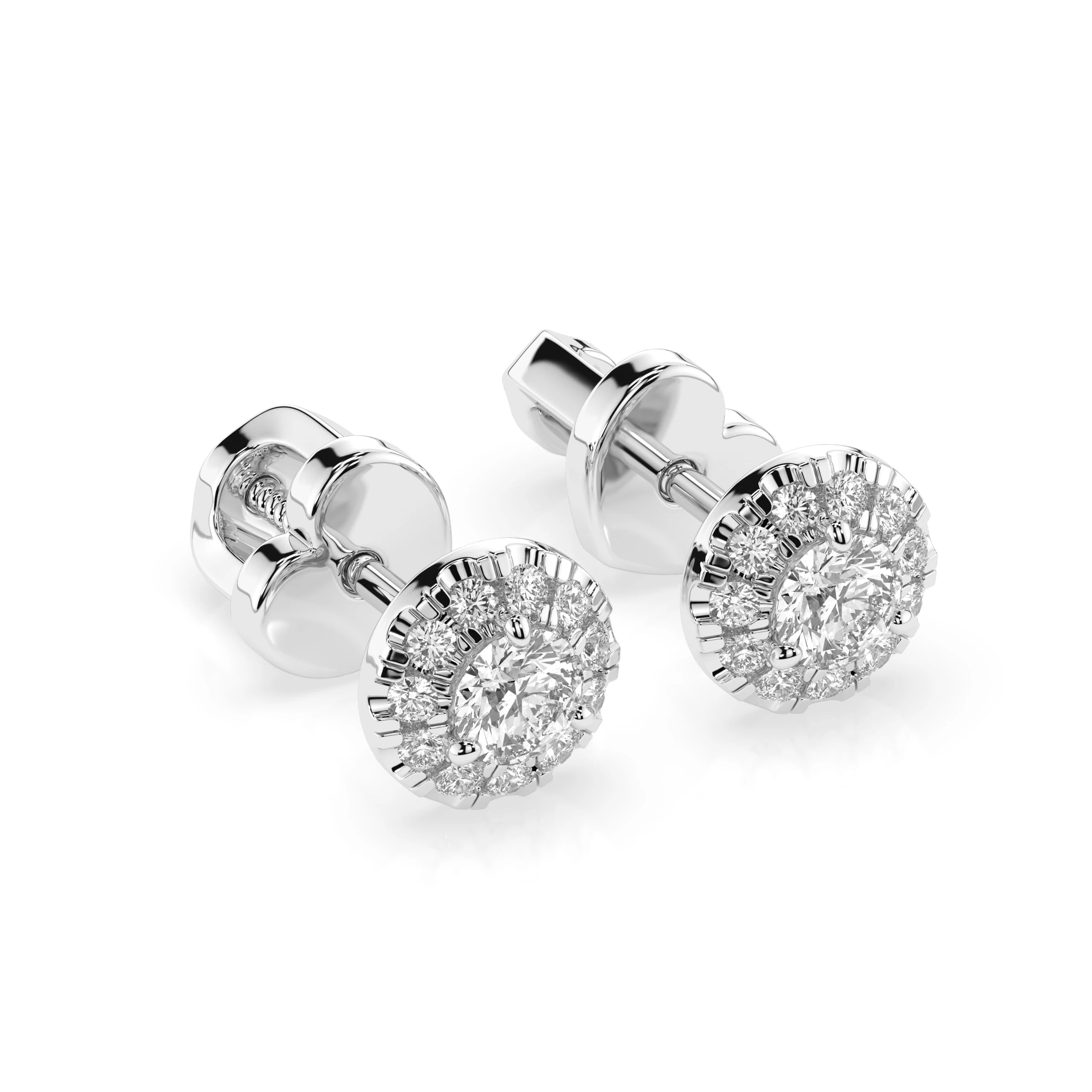 Solitaire Eternity Earring (Round), 0.24 ct — 102-10095(3.1)