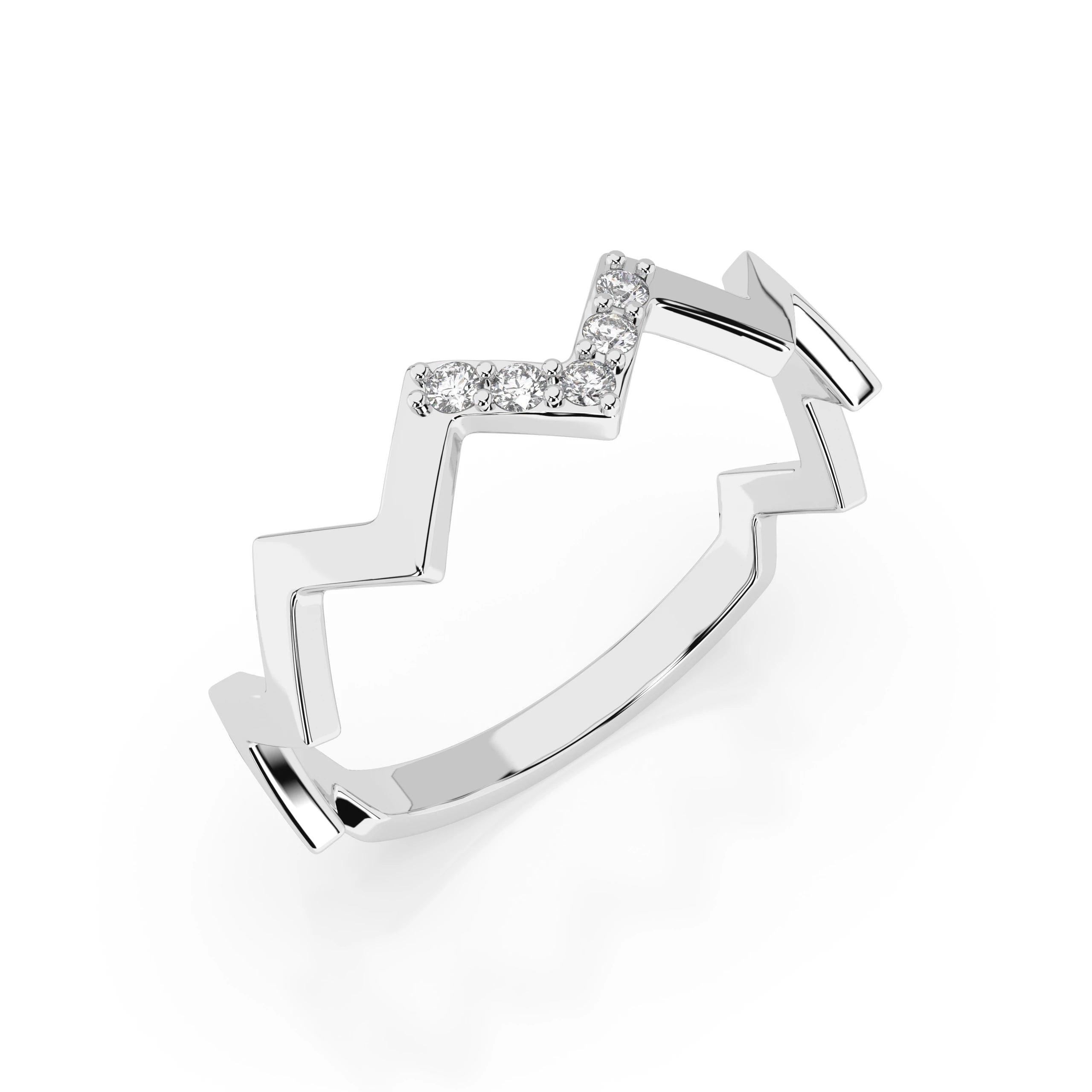 Minimalism Ring (Round), 0.05 ct — 101-10162/1