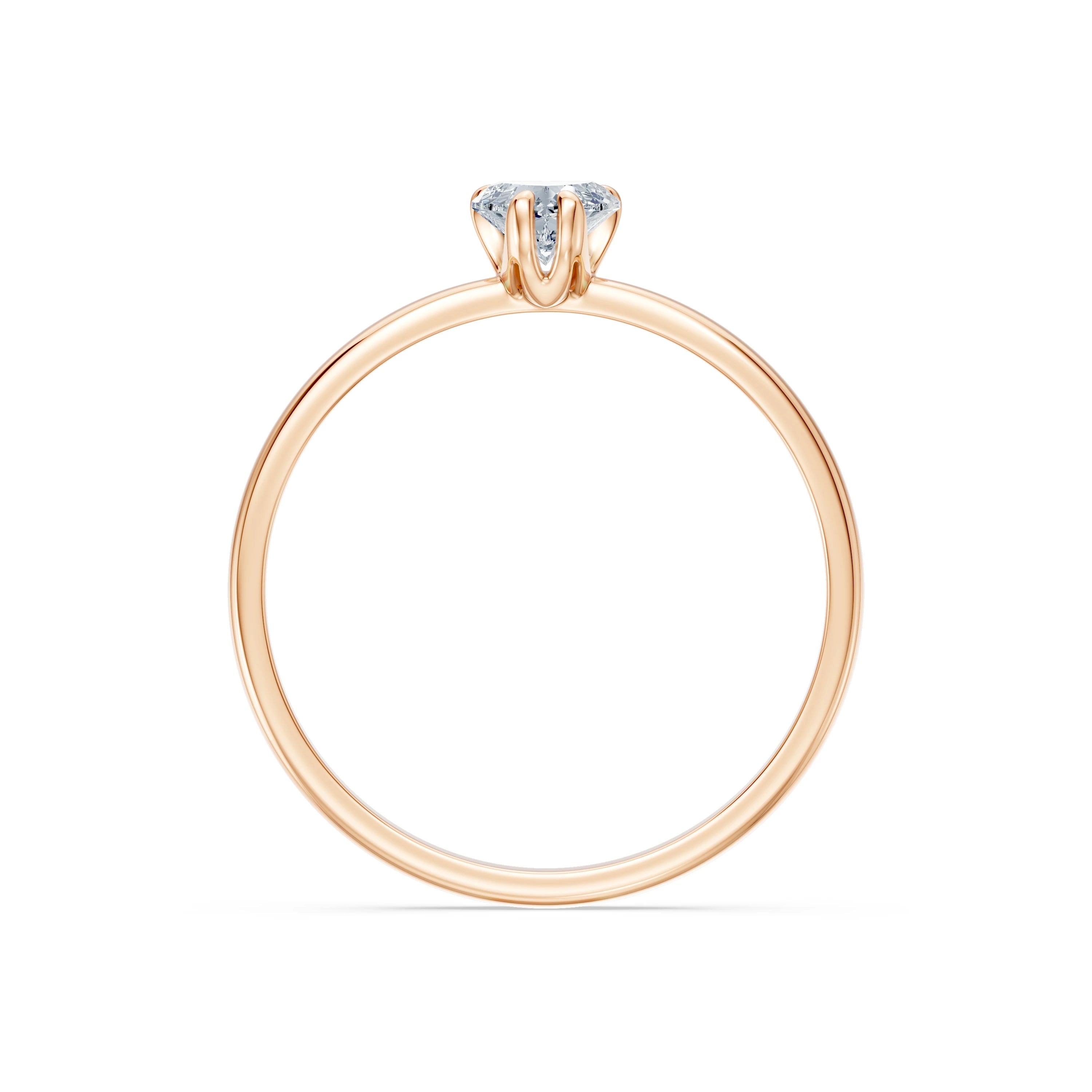 Solitaire Ring, 0.3 ct — 101-10194(0.30)HRT