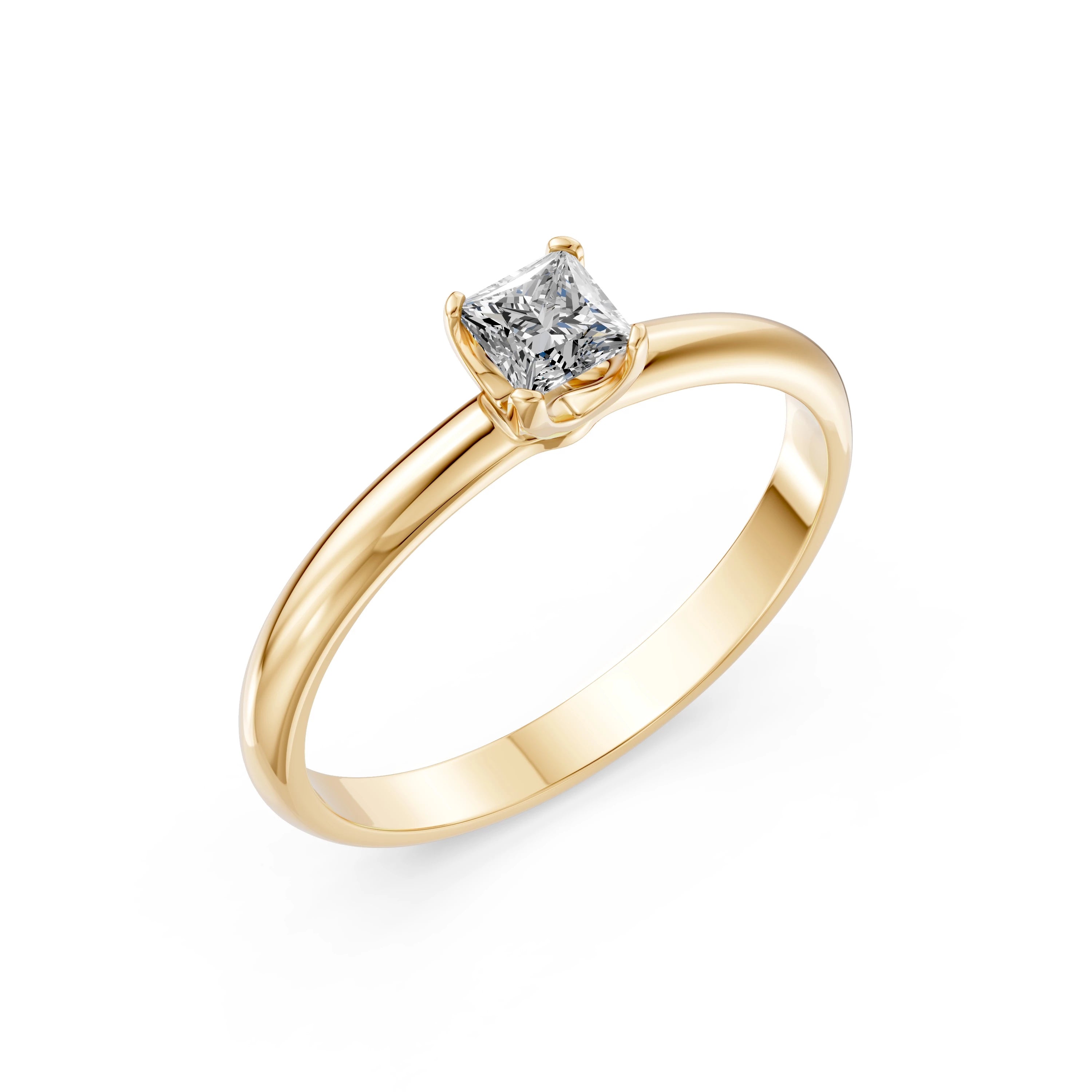 Solitaire Ring, 0.4 ct — 101-10110(0.40)PR