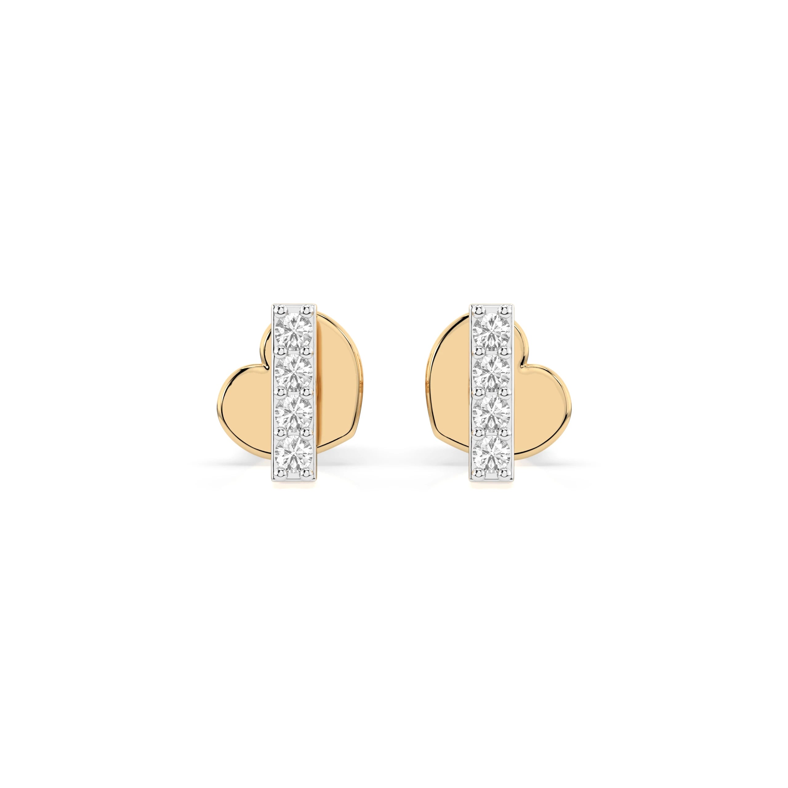 Minimalism Earring (Round), 0.08 ct — 102-10069